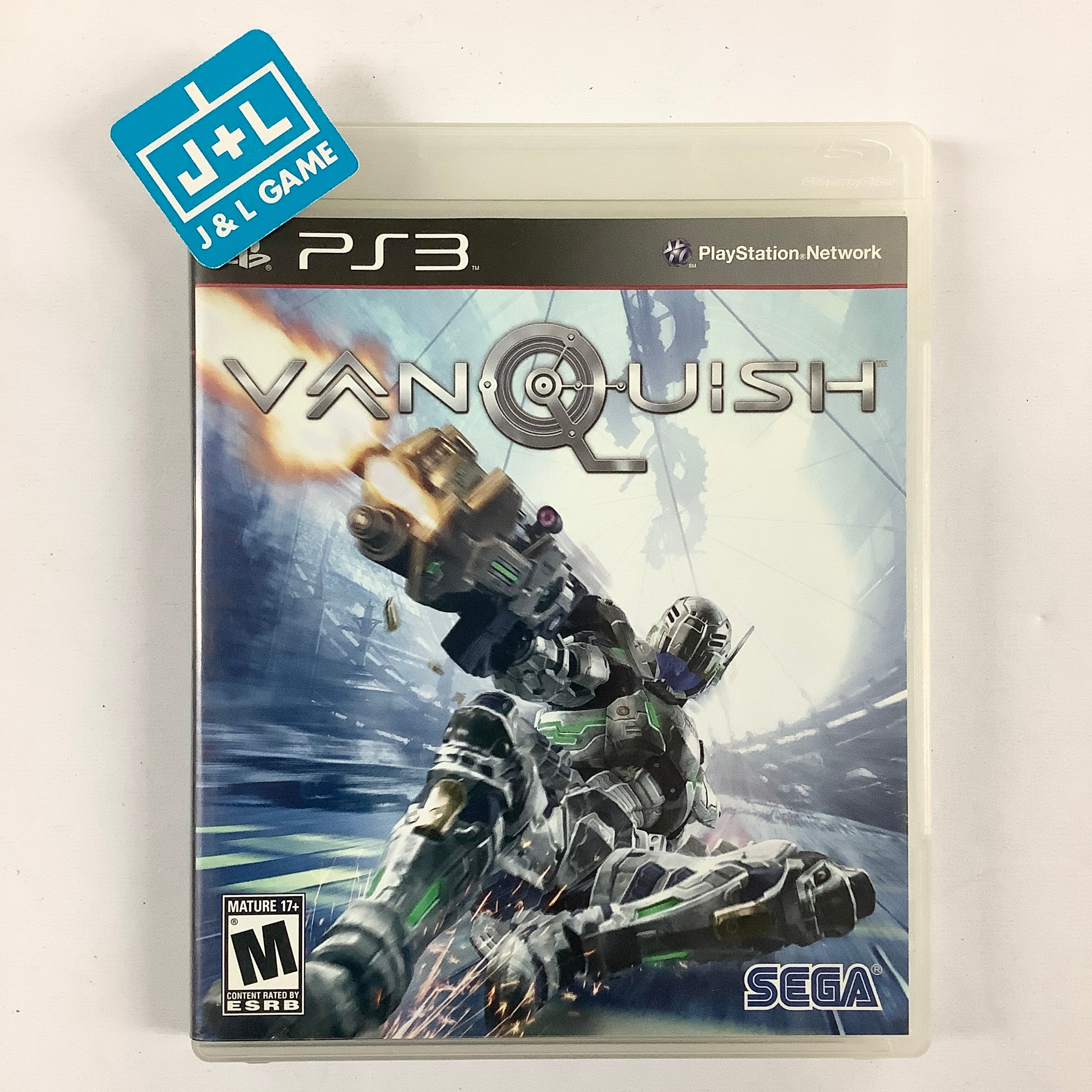 Vanquish - (PS3) PlayStation 3 [Pre-Owned] Video Games Sega   