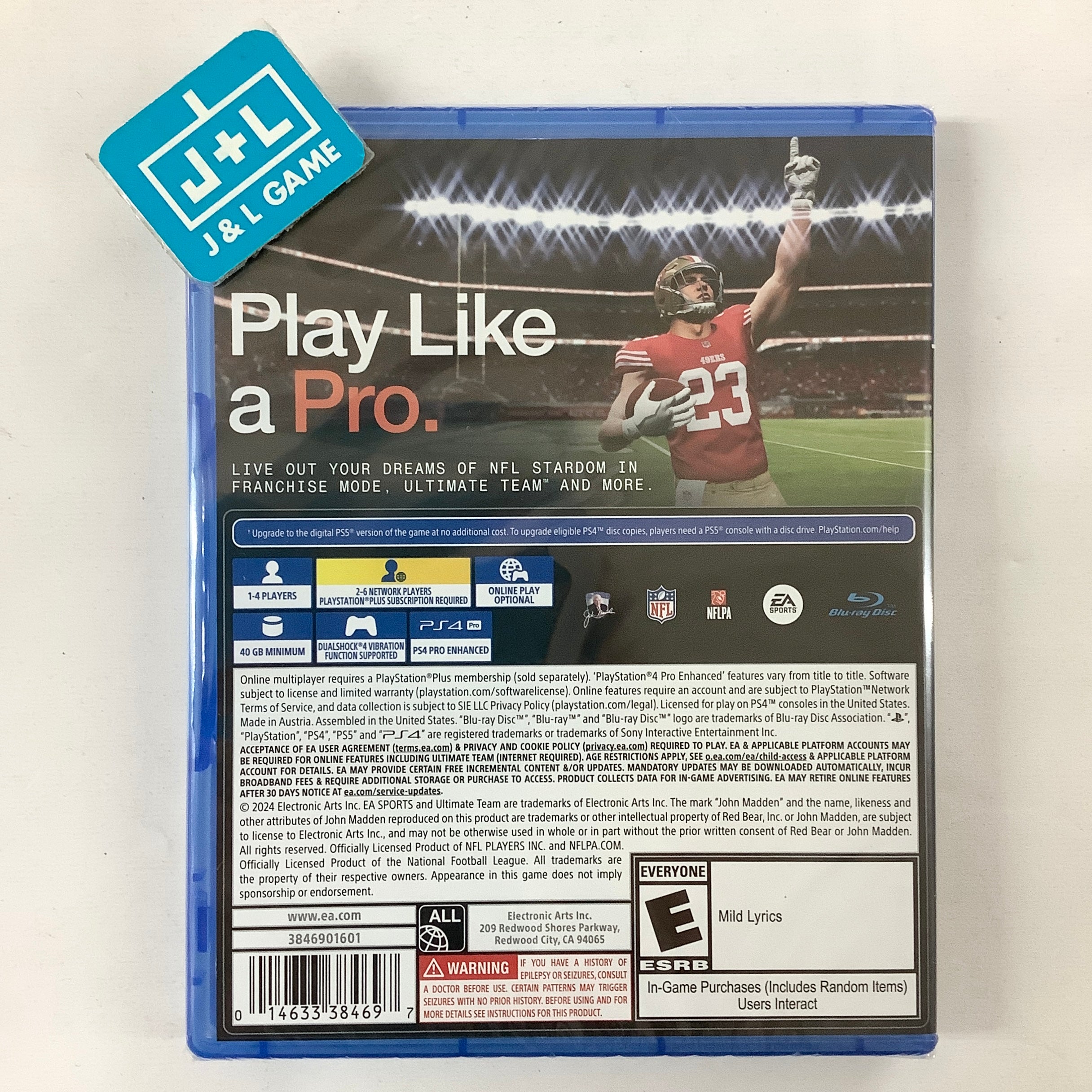 Madden NFL 25 - (PS4) PlayStation 4 | J&L Game