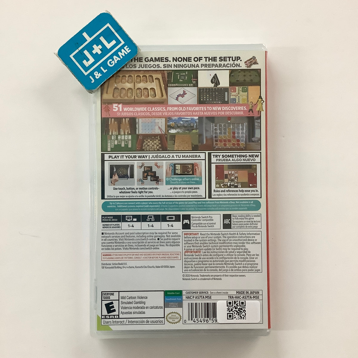 Clubhouse Games: 51 Worldwide Classics (World Edition) - (NSW) Nintendo Switch