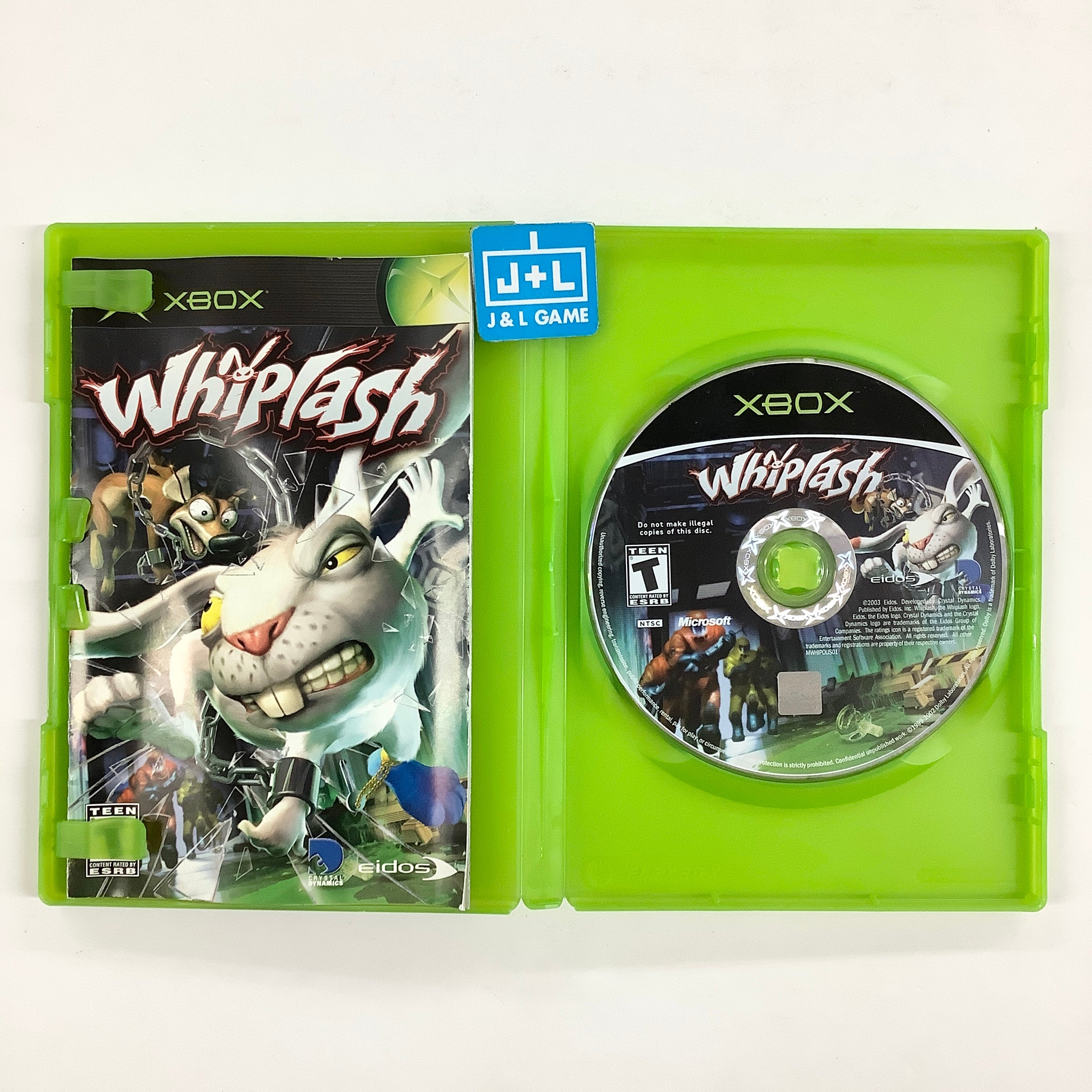 Whiplash - (XB) Xbox [Pre-Owned] Video Games Eidos Interactive