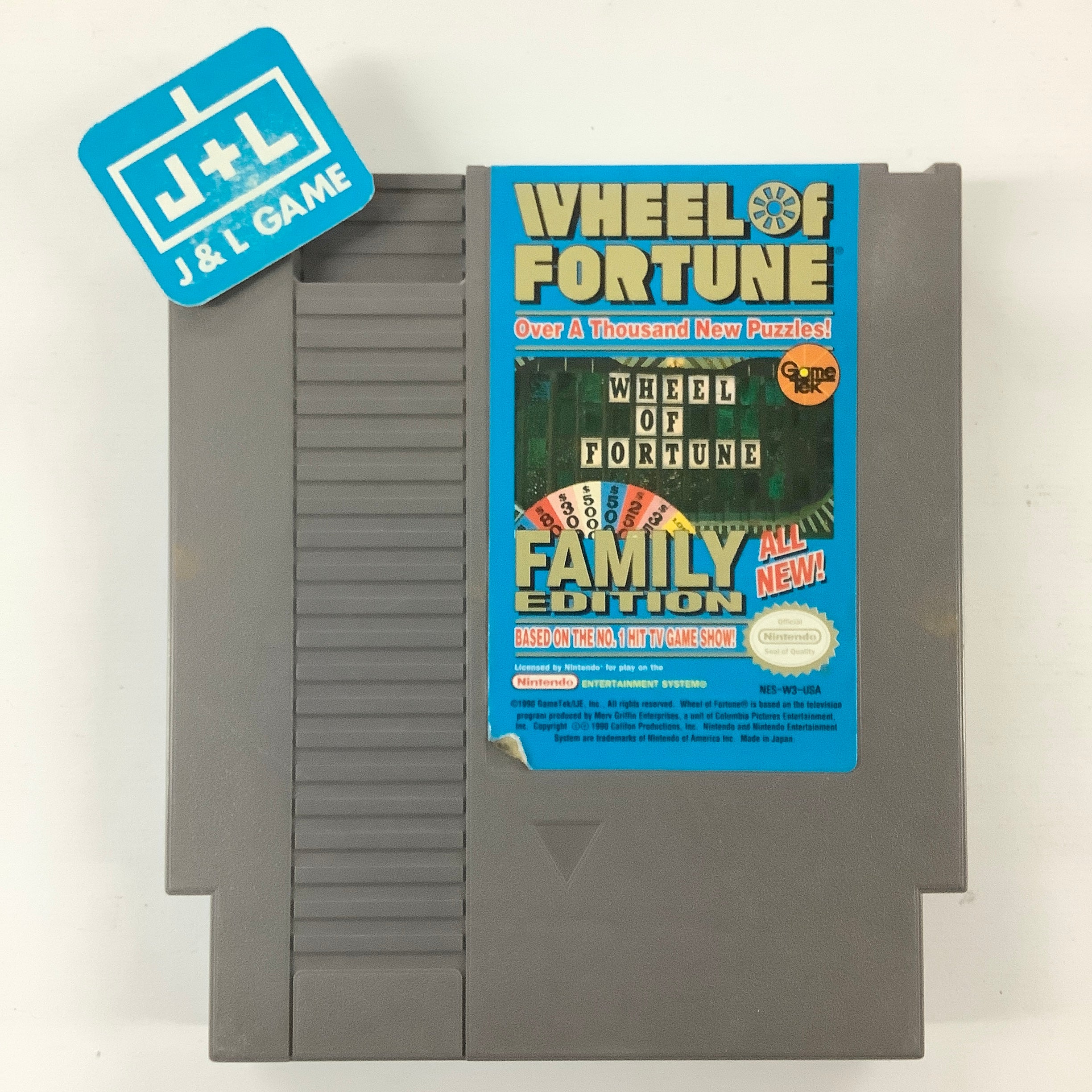 Wheel of Fortune: Family Edition - (NES) Nintendo Entertainment System [Pre-Owned] Video Games GameTek   