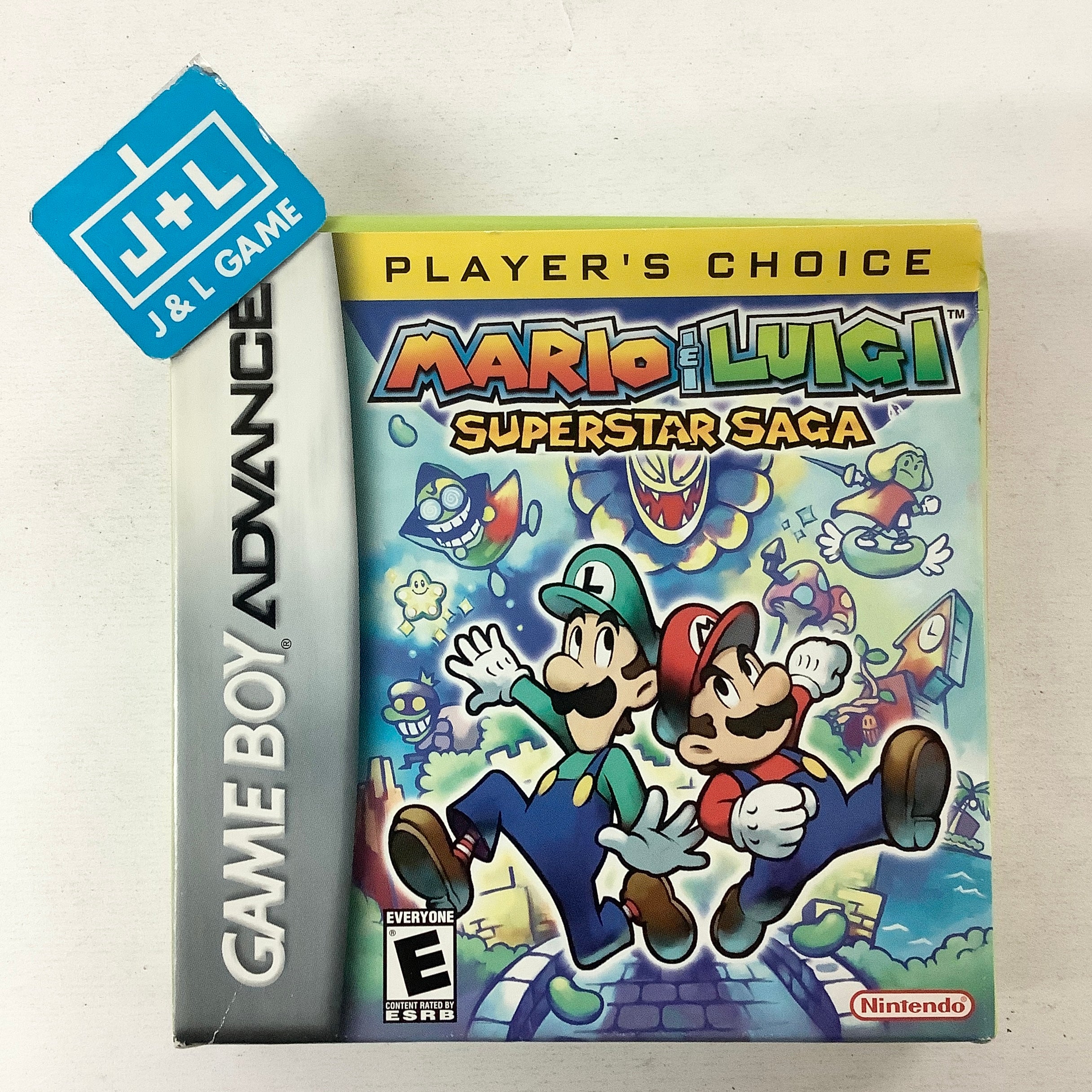 Mario & Luigi: Superstar Saga (Player's Choice) - (GBA) Game Boy Advance [Pre-Owned] Video Games Nintendo