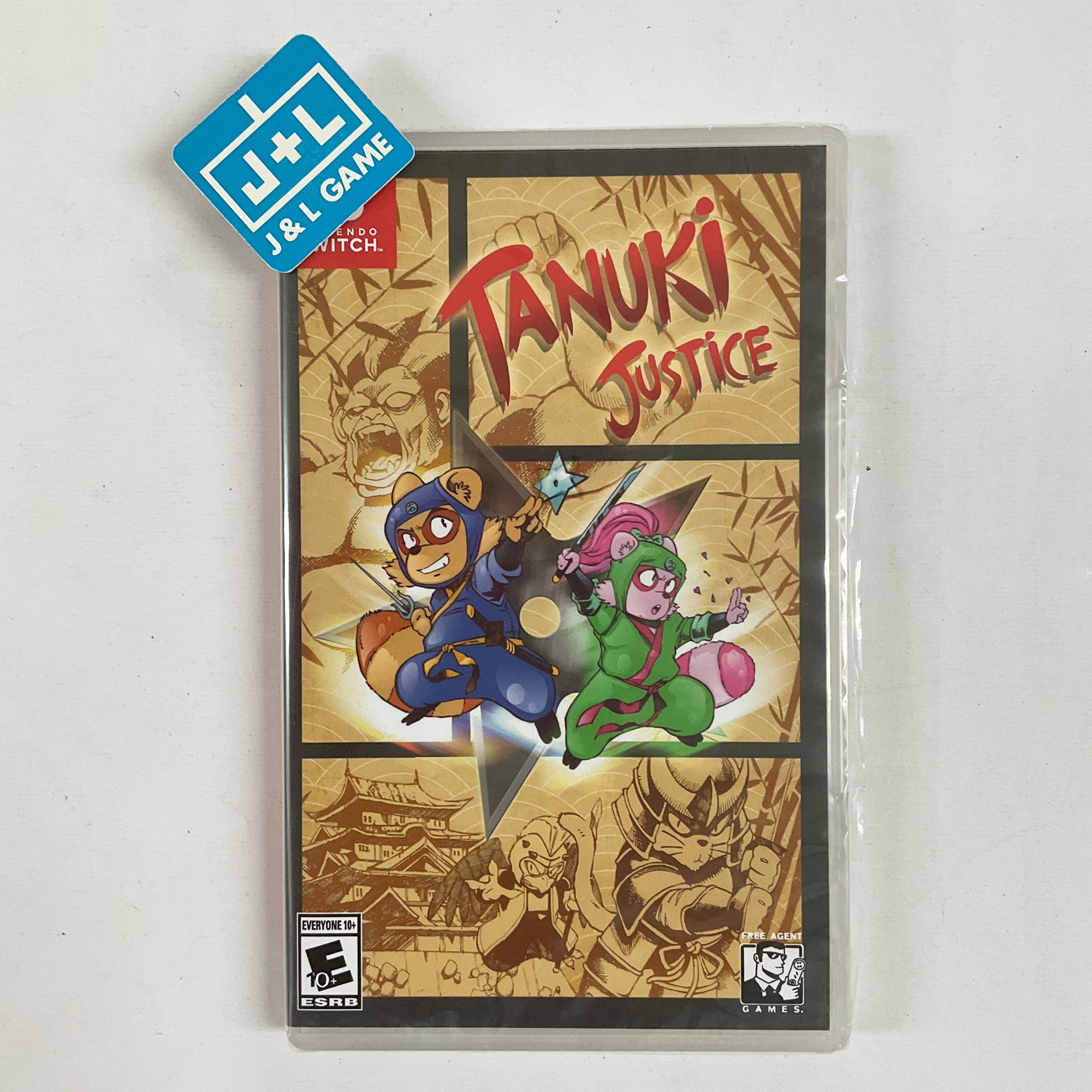 Tanuki Justice (VGNY Cover) - (NSW) Nintendo Switch Video Games VGNYsoft   