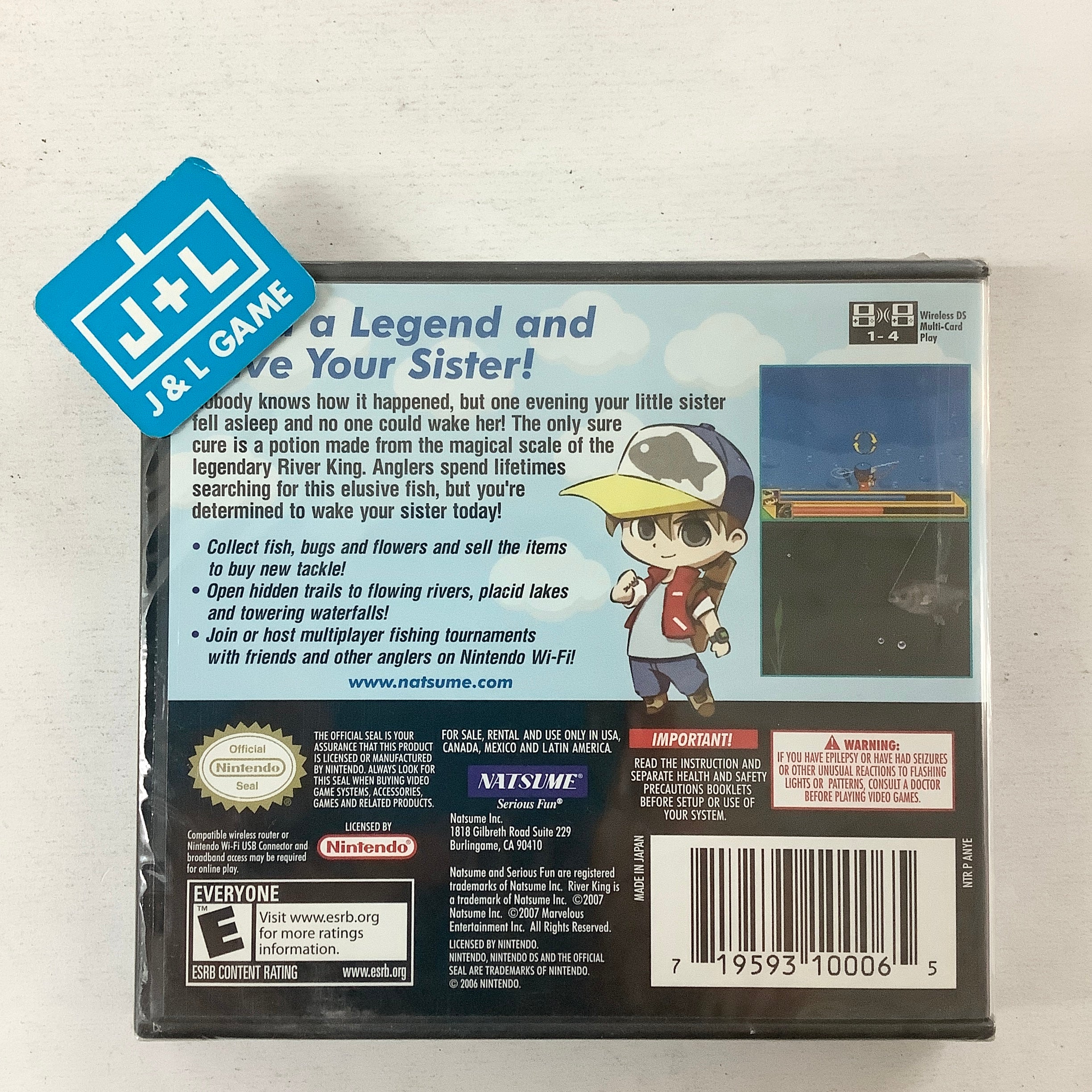 River King: Mystic Valley - (NDS) Nintendo DS Video Games Marvelous Entertainment   