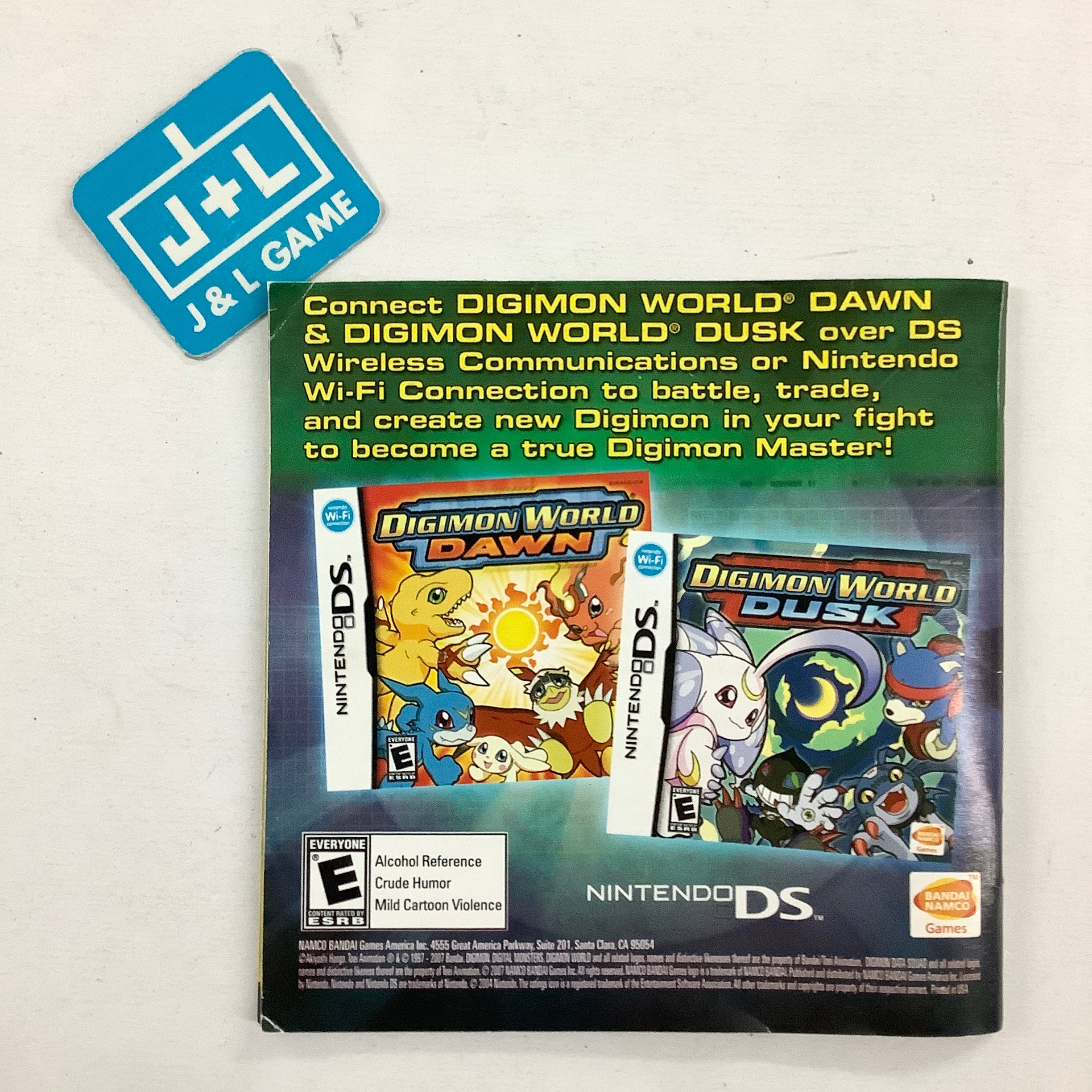 Digimon World Dawn - (NDS) Nintendo DS [Pre-Owned] Video Games Bandai Namco Games