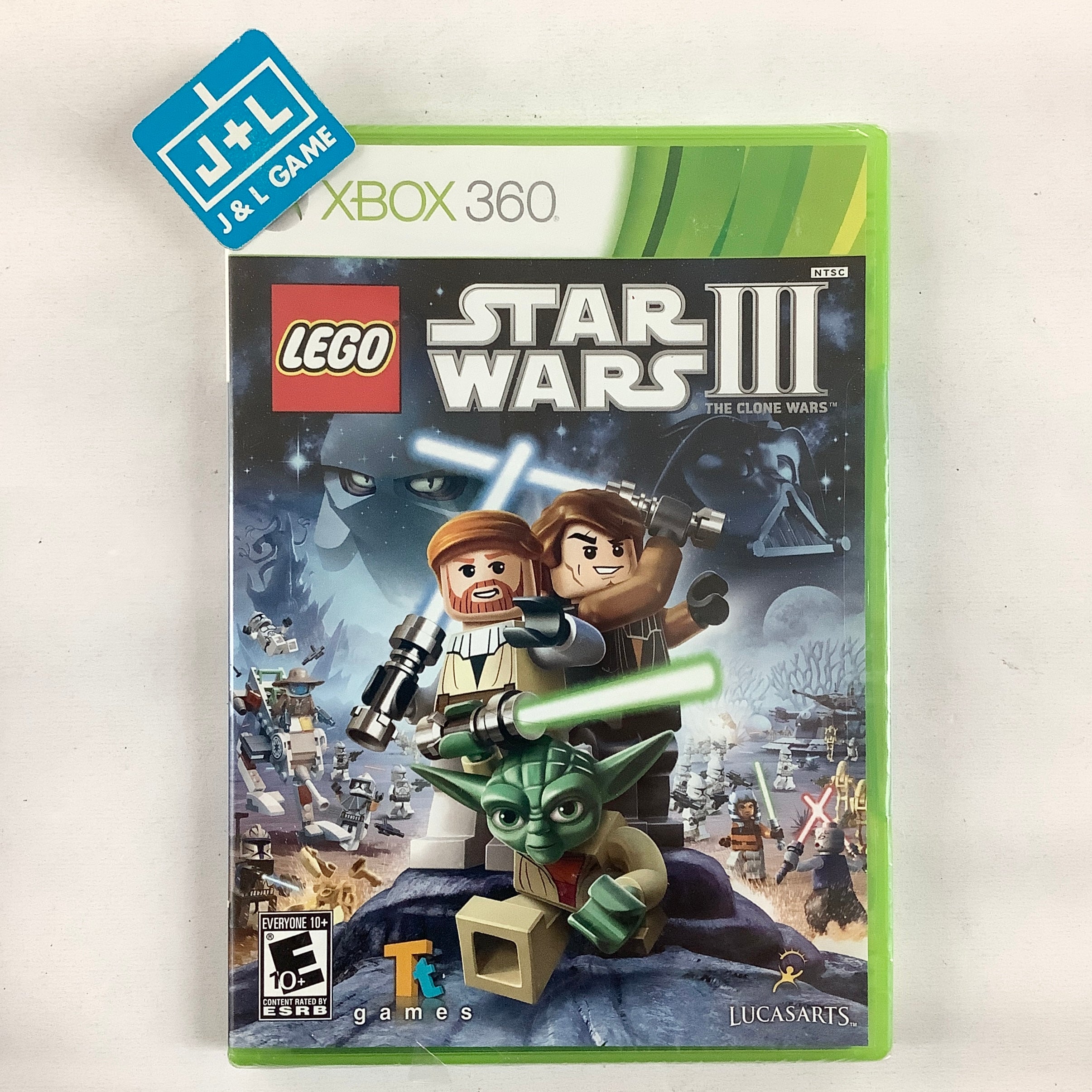 LEGO Star Wars III: The Clone Wars - Xbox 360*** Video Games LucasArts