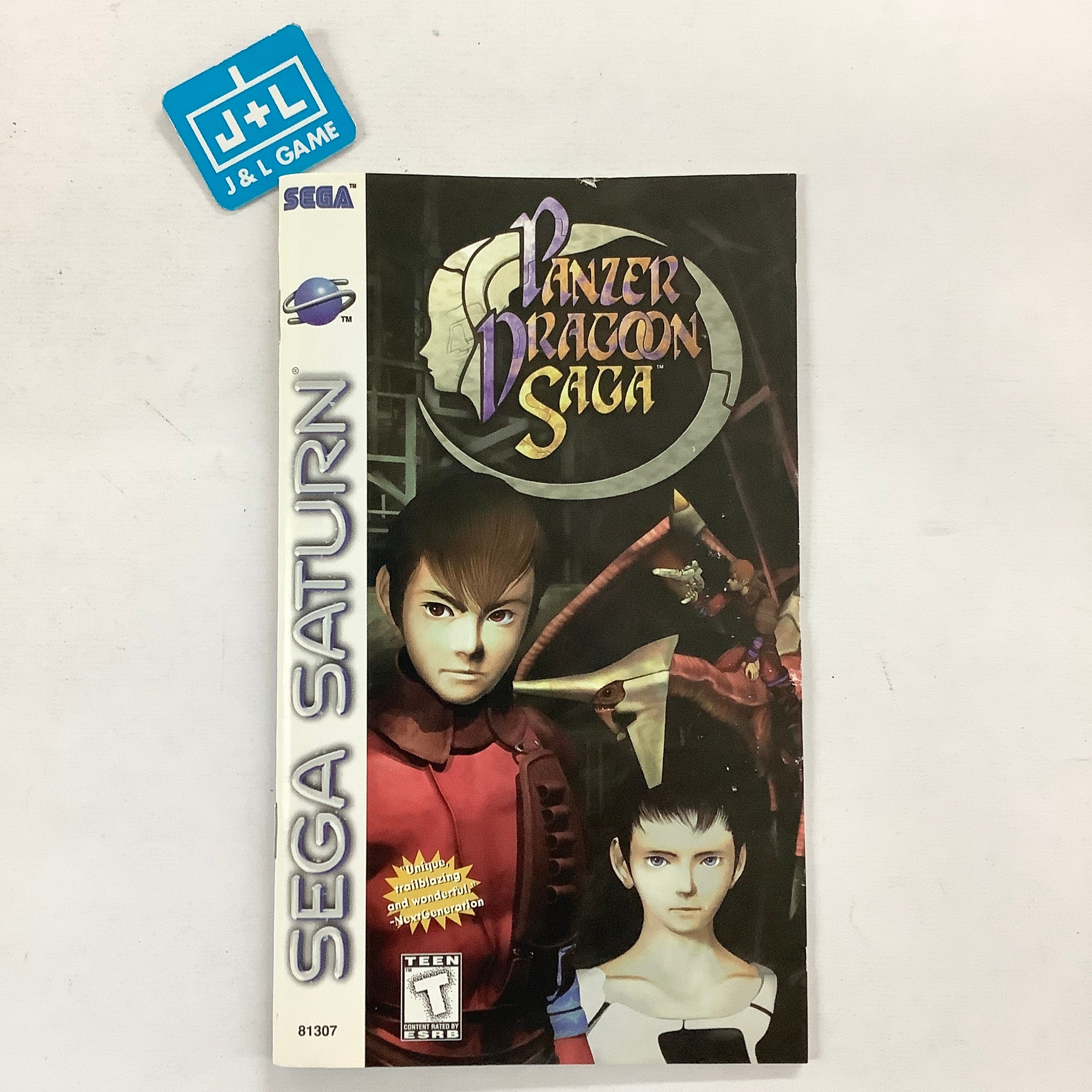 Panzer Dragoon Saga - (SS) SEGA Saturn [Pre-Owned] Video Games Sega   