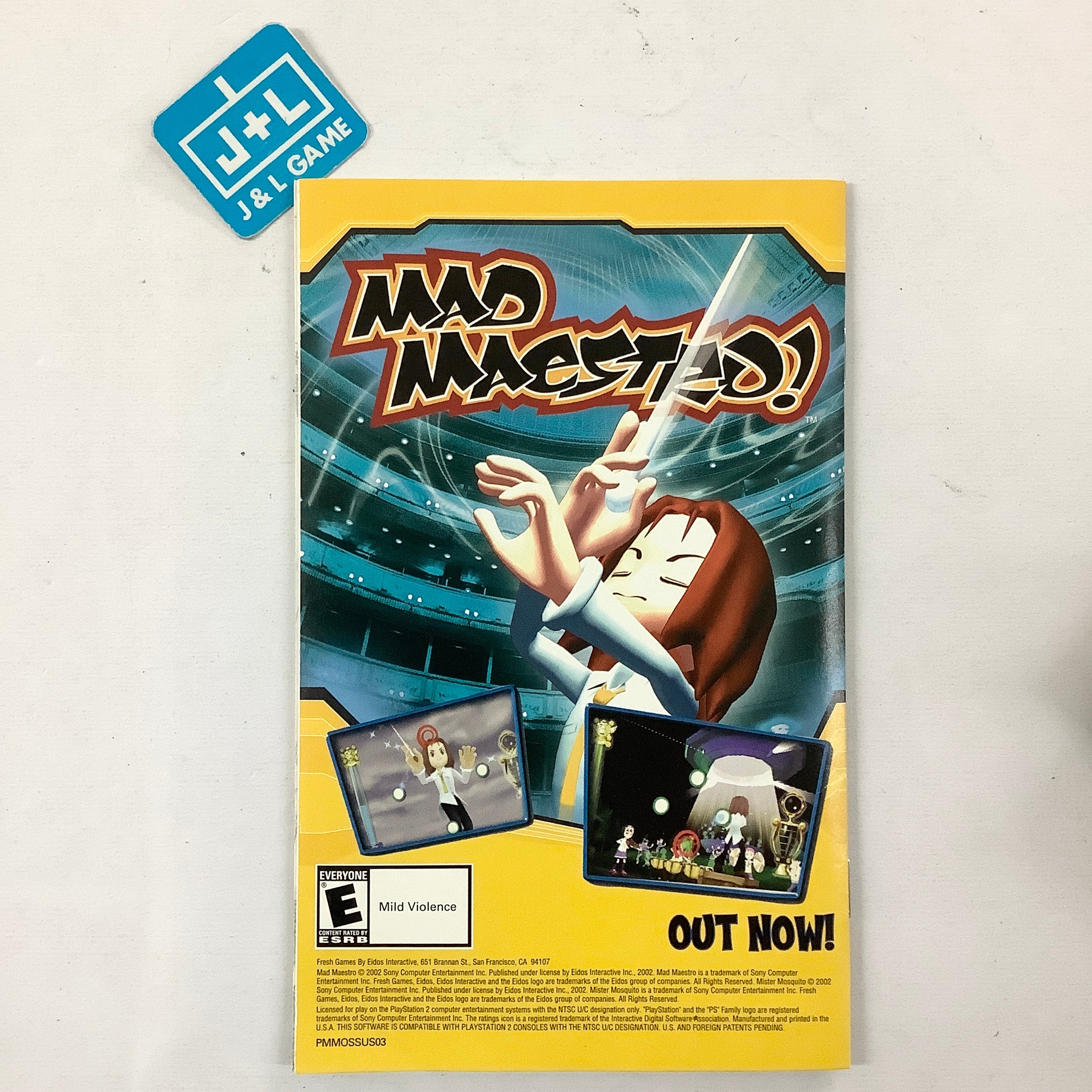Mister Mosquito - (PS2) Playstation 2 [Pre-Owned] Video Games Eidos Interactive   