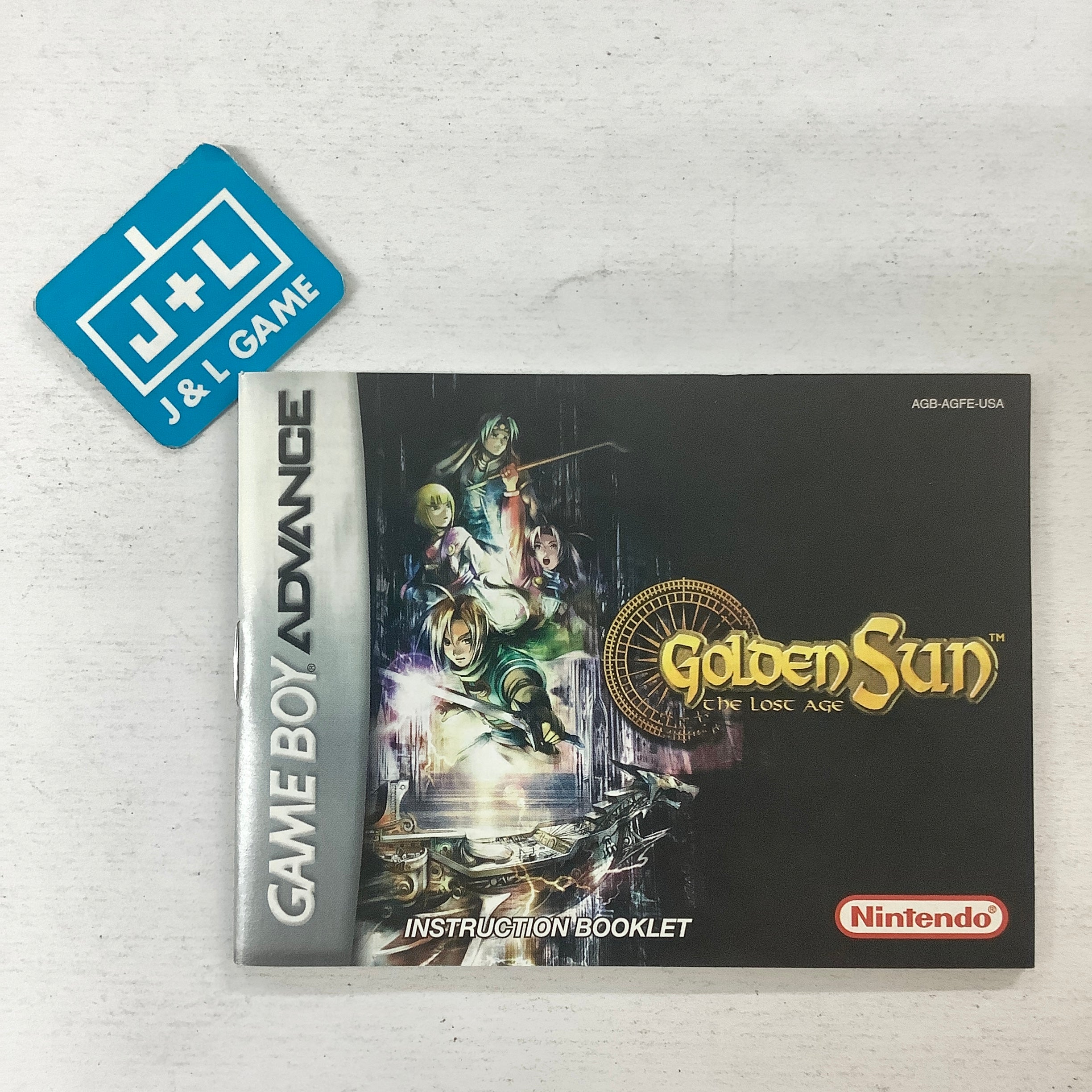 Carátula de Golden Sun: The Lost Age para GBA Carátula de Golden Sun: The Lost Age para GBA