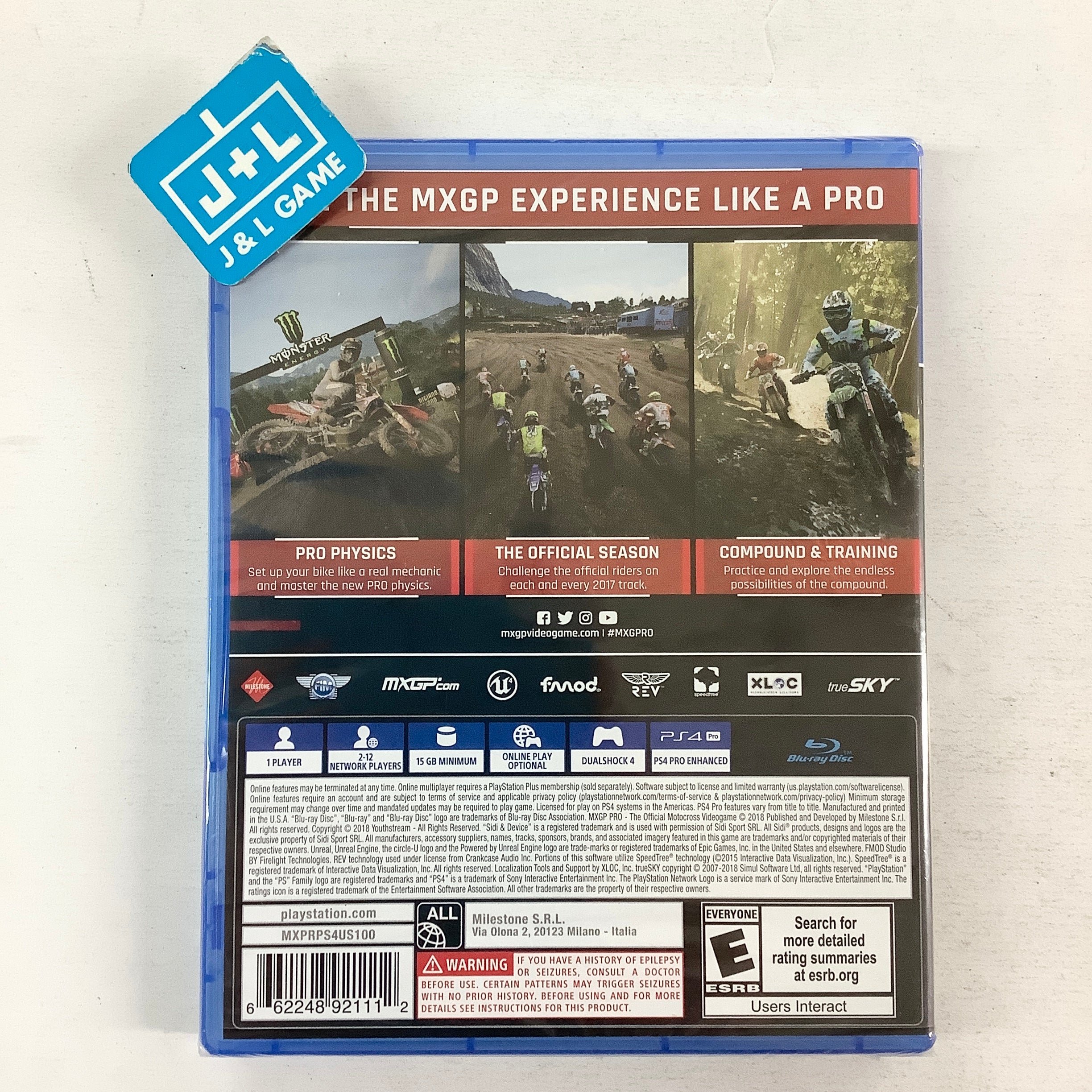 MXGP Pro - (PS4) PlayStation 4 Video Games Milestone S.r.l