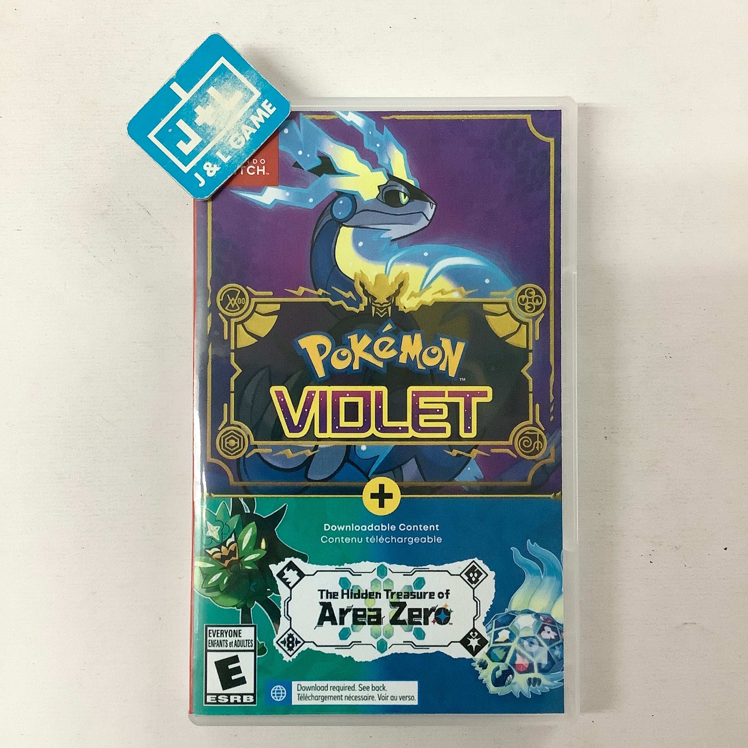 Pokémon Violet + The Hidden Treasure of Area Zero - (NSW) Nintendo Switch [Pre-Owned] Video Games Nintendo   