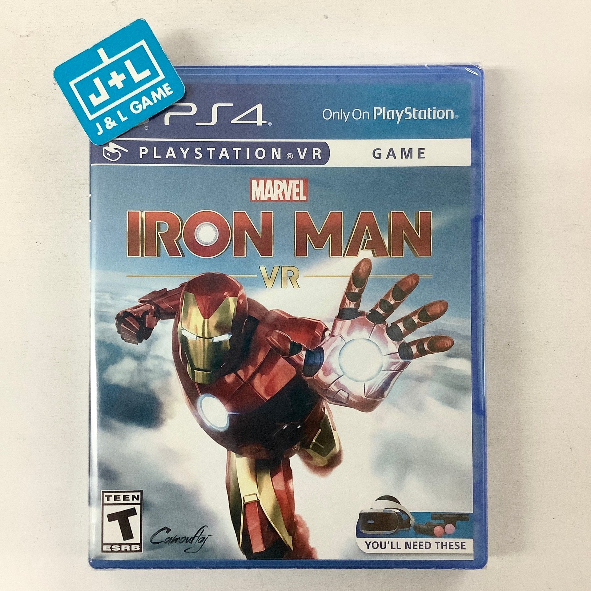 Marvel Ironman Iron Man Vr Dualshock Work On PS5 VR2 Marvel's Iron