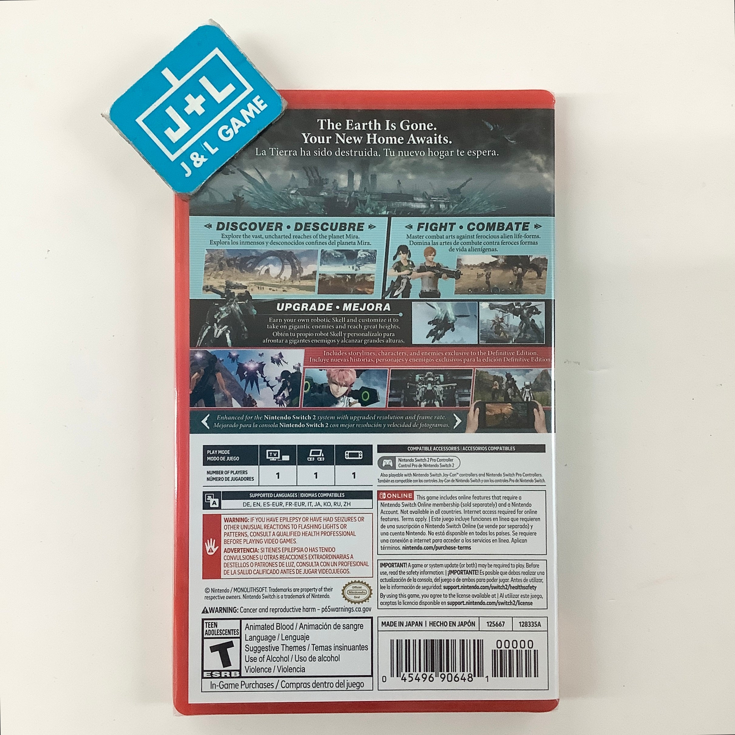 Xenoblade Chronicles X (Definitive Edition) - (NS2) Nintendo Switch 2 Video Games Nintendo