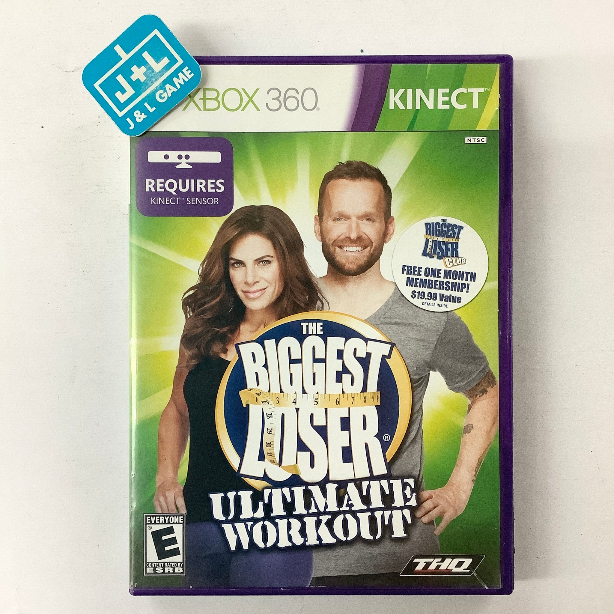 The Biggest Loser: Ultimate Workout (Kinect Required) - Xbox 360 [Pre-Owned] Video Games THQ   