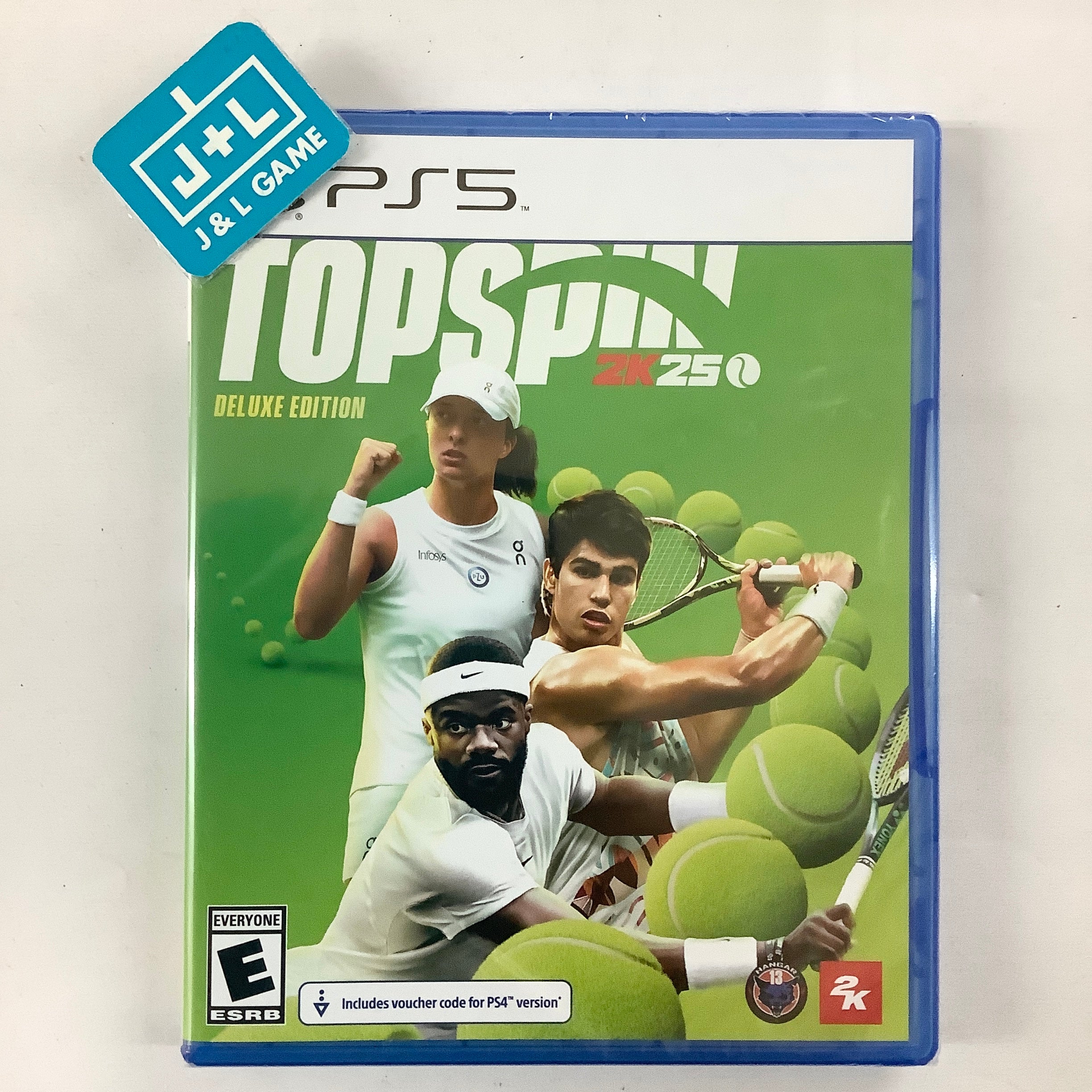 TopSpin 2K25 (Deluxe Edition) - (PS5) PlayStation 5 Video Games 2K   