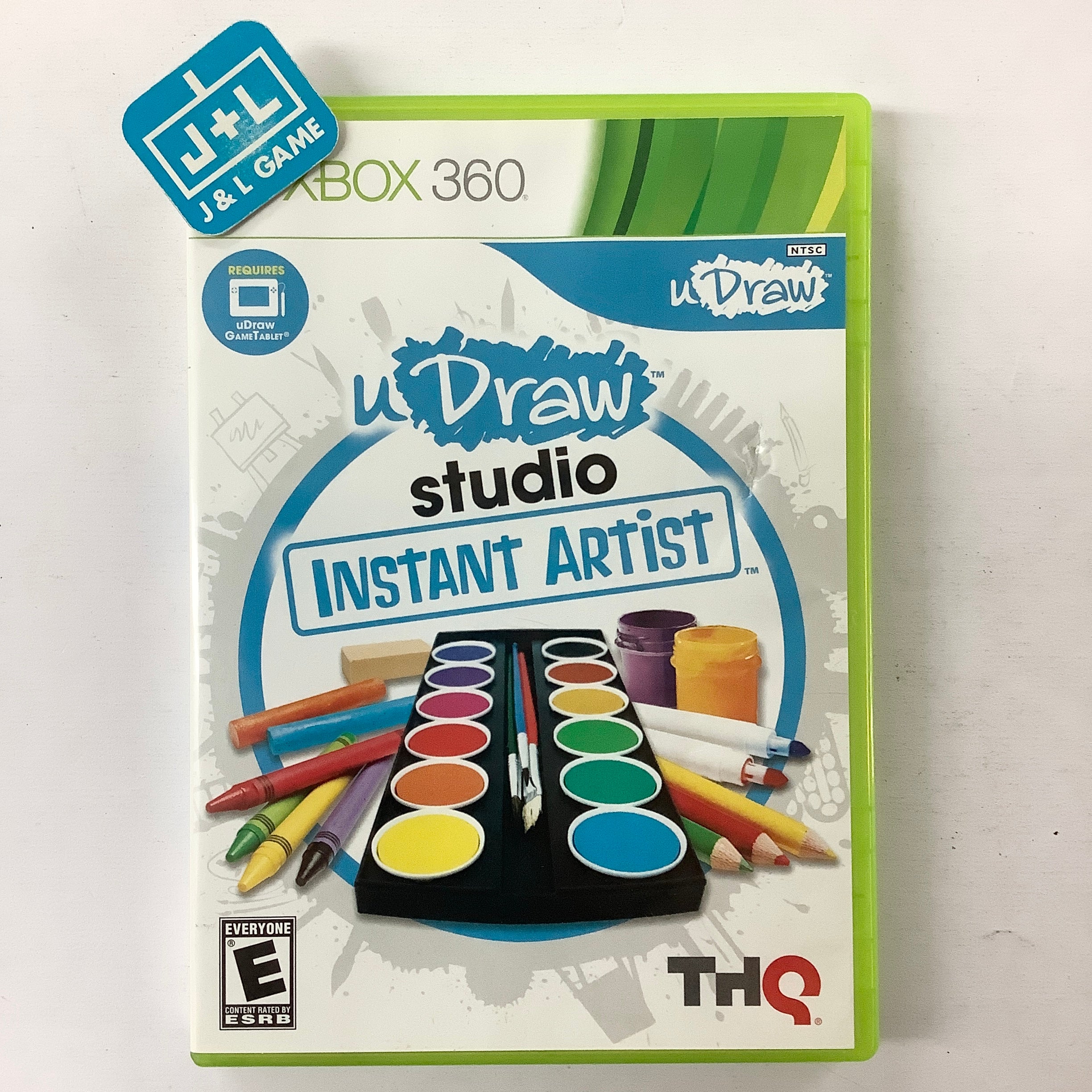 uDraw Studio: Instant Artist (Game Only) (uDraw Tablet Required) - Xbox 360 [Pre-Owned] Video Games THQ   