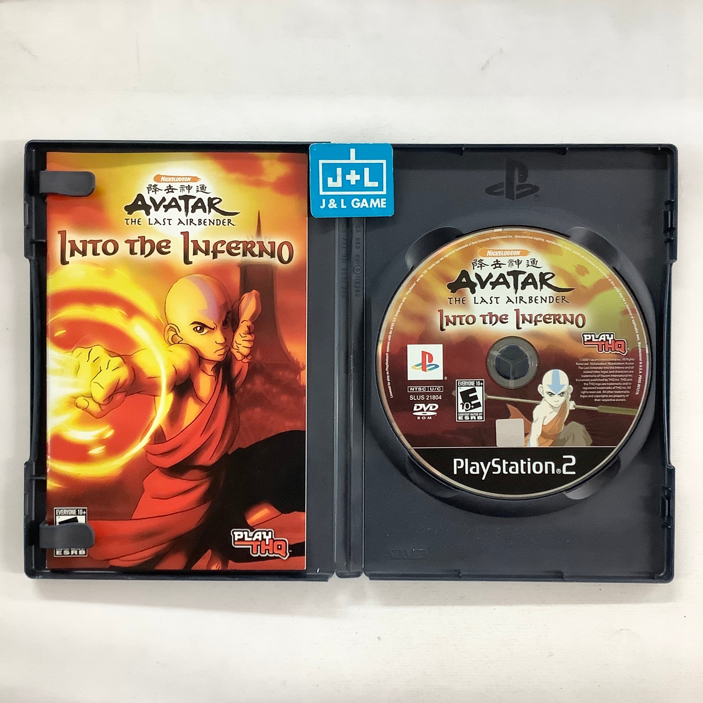 Avatar: The Last Airbender - Into the Inferno - (PS2) PlayStation 2 [Pre-Owned] Video Games THQ