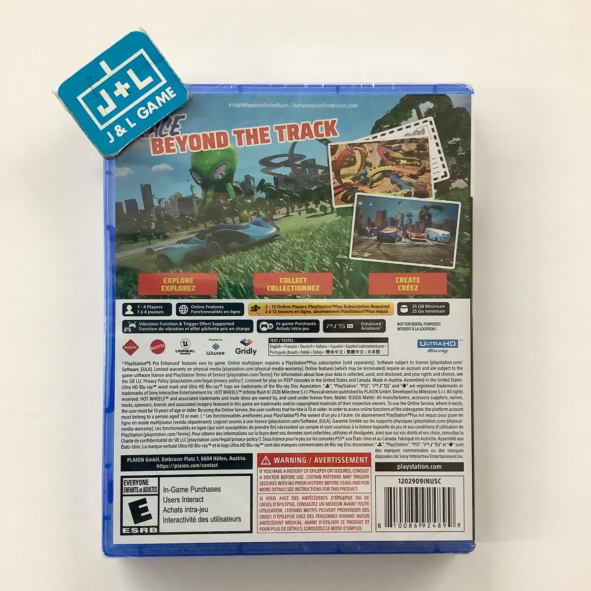 Hot Wheels: Infinite Rush - (PS5) PlayStation 5 Video Games PLAION