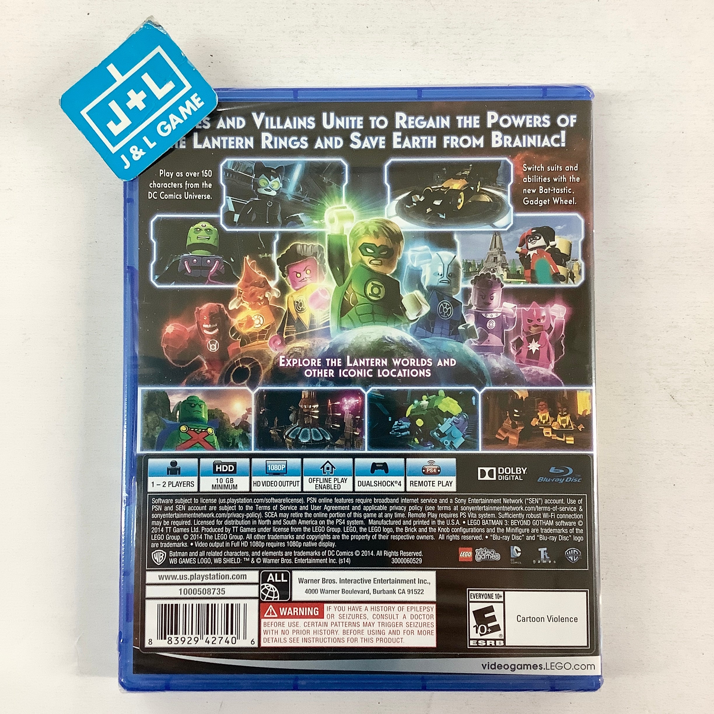 LEGO Batman 3: Beyond Gotham - (PS4) PlayStation 4 Video Games Warner Bros. Interactive Entertainment