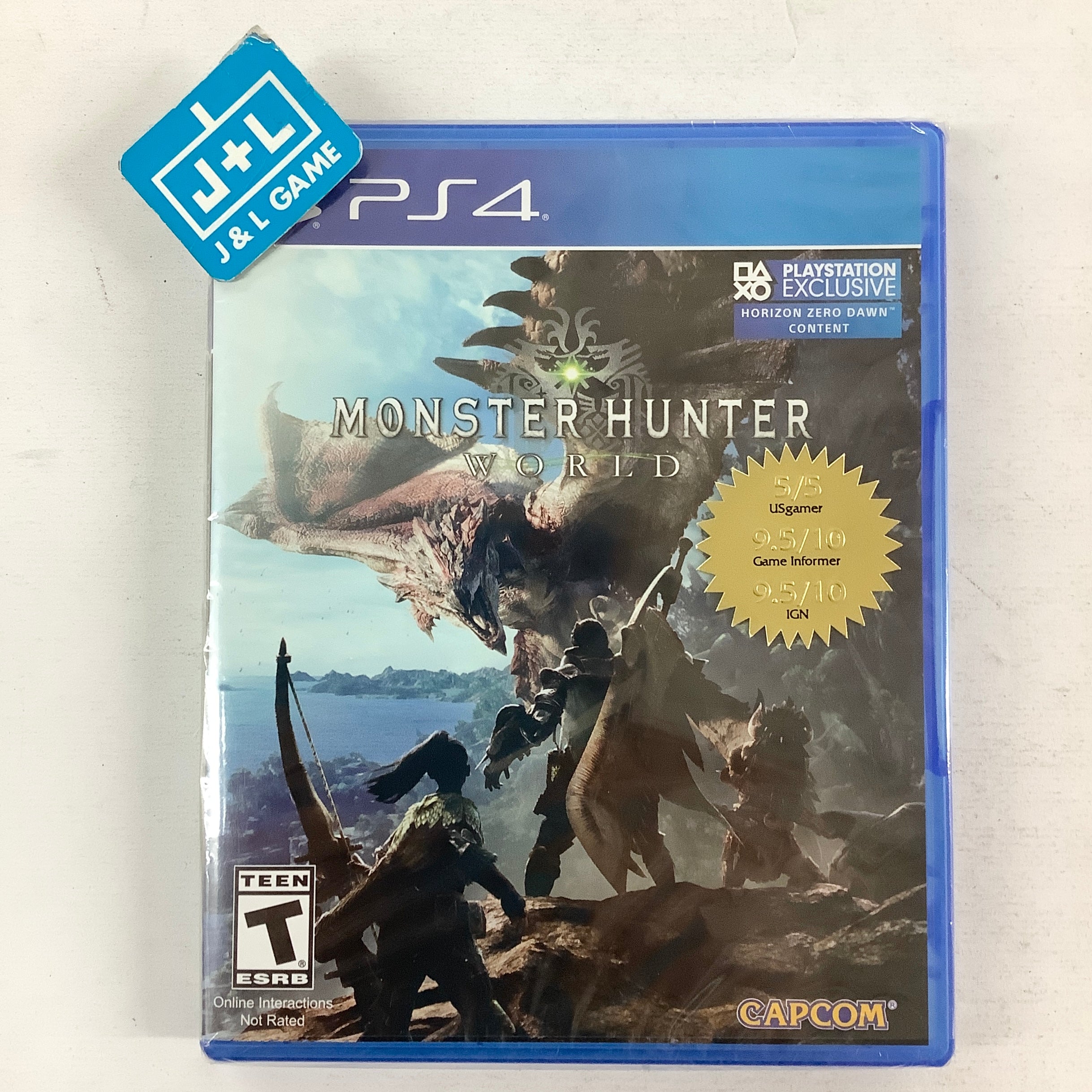 Monster Hunter: World - (PS4) PlayStation 4 Video Games Capcom