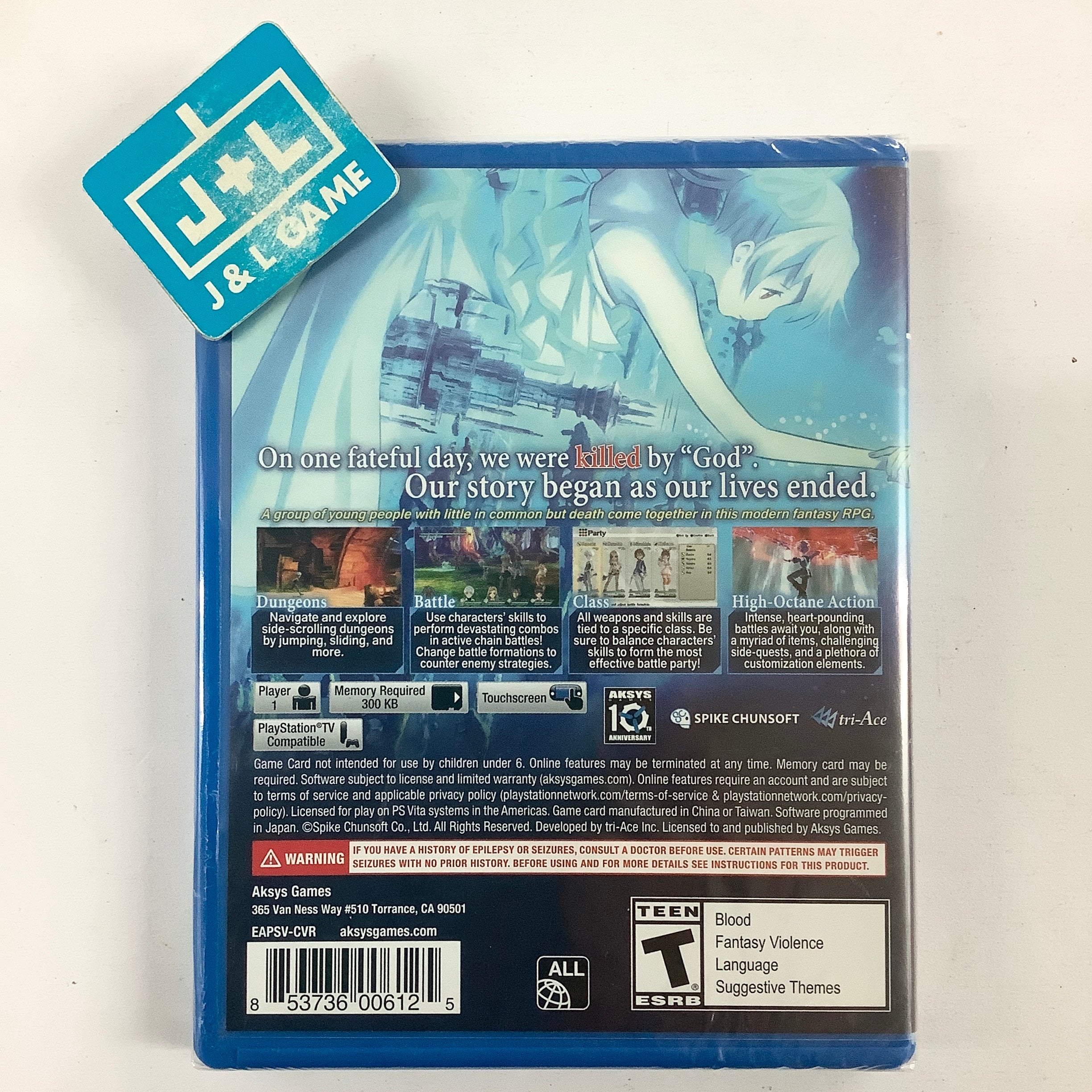 Exist Archive: The Other Side of the Sky - (PSV) PlayStation Vita