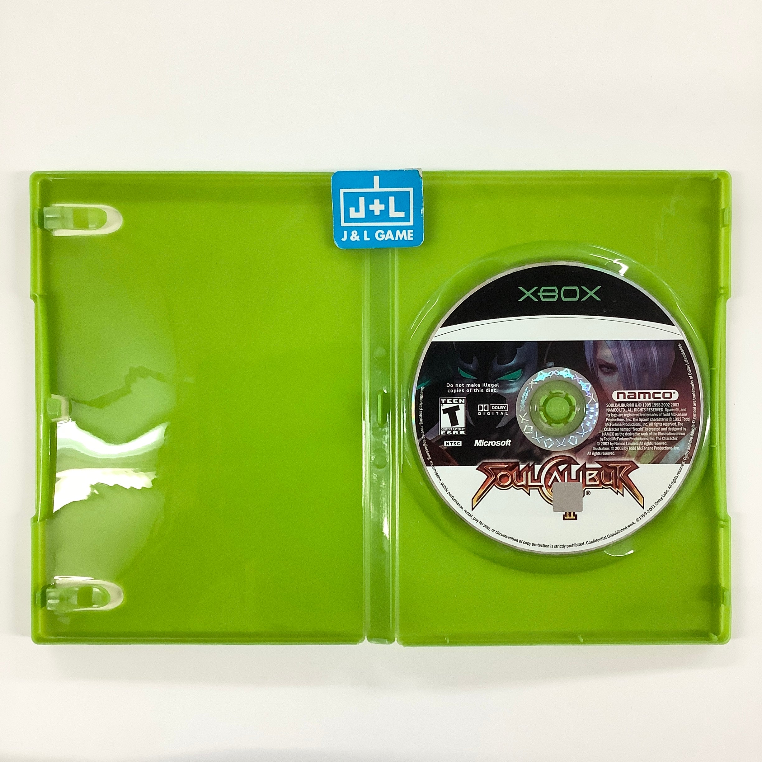Soul Calibur II - (XB) Xbox [Pre-Owned] Video Games Namco