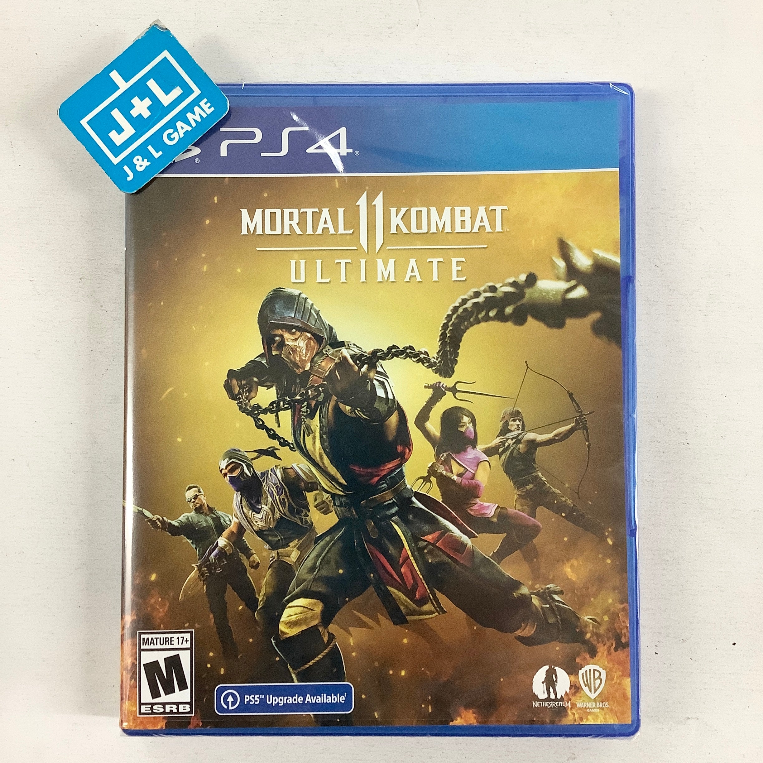 Mortal Kombat 11 Ultimate - (PS4) PlayStation 4 Video Games WB Games