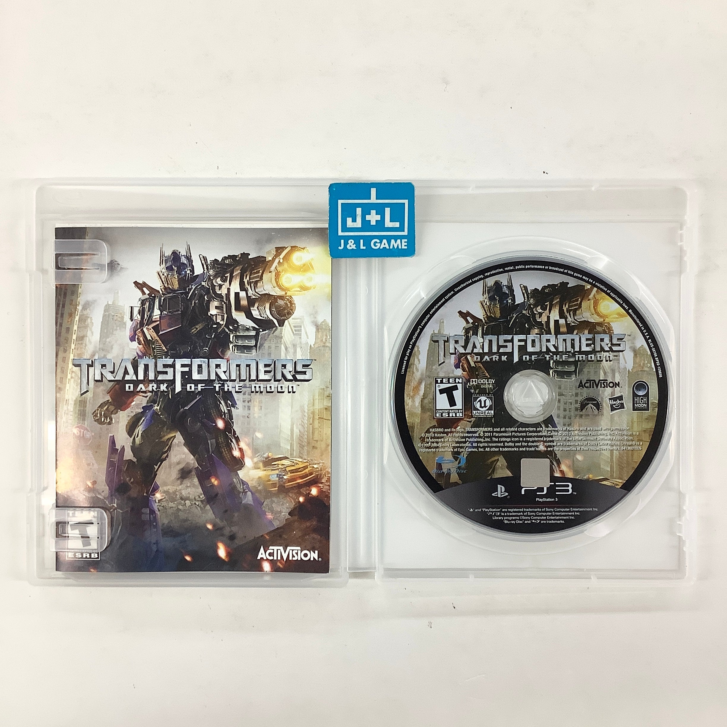 Transformers: Dark of the Moon - (PS3) PlayStation 3 [Pre-Owned] Video Games Activision