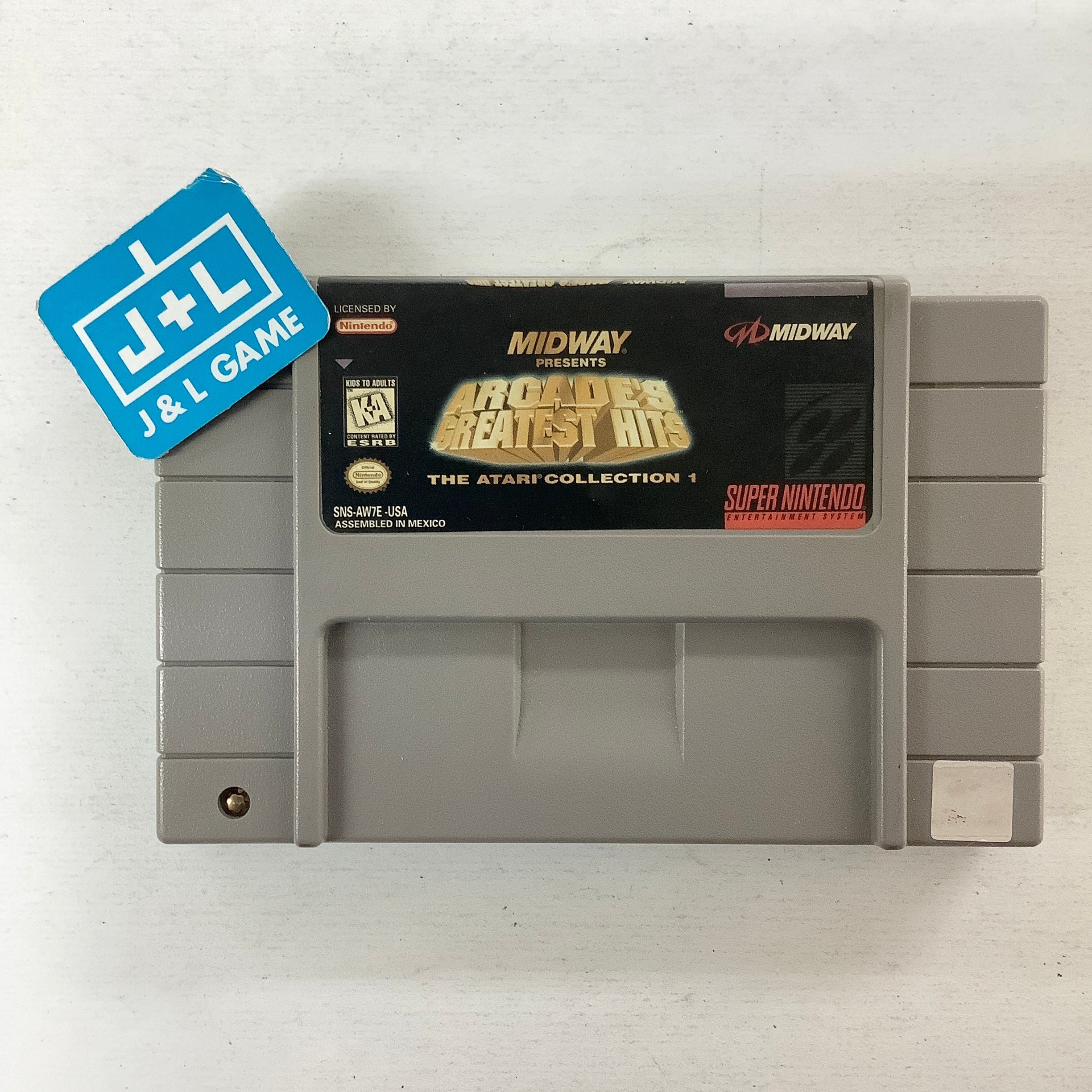 Midway Presents Arcade's Greatest Hits: The Atari Collection 1 - (SNES) Super Nintendo [Pre-Owned] Video Games Midway   