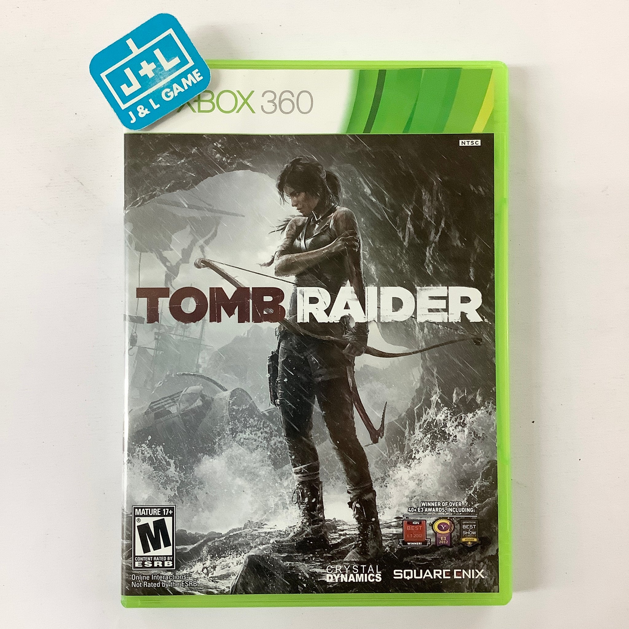 Tomb Raider - Xbox 360 [Pre-Owned] Video Games Square Enix   