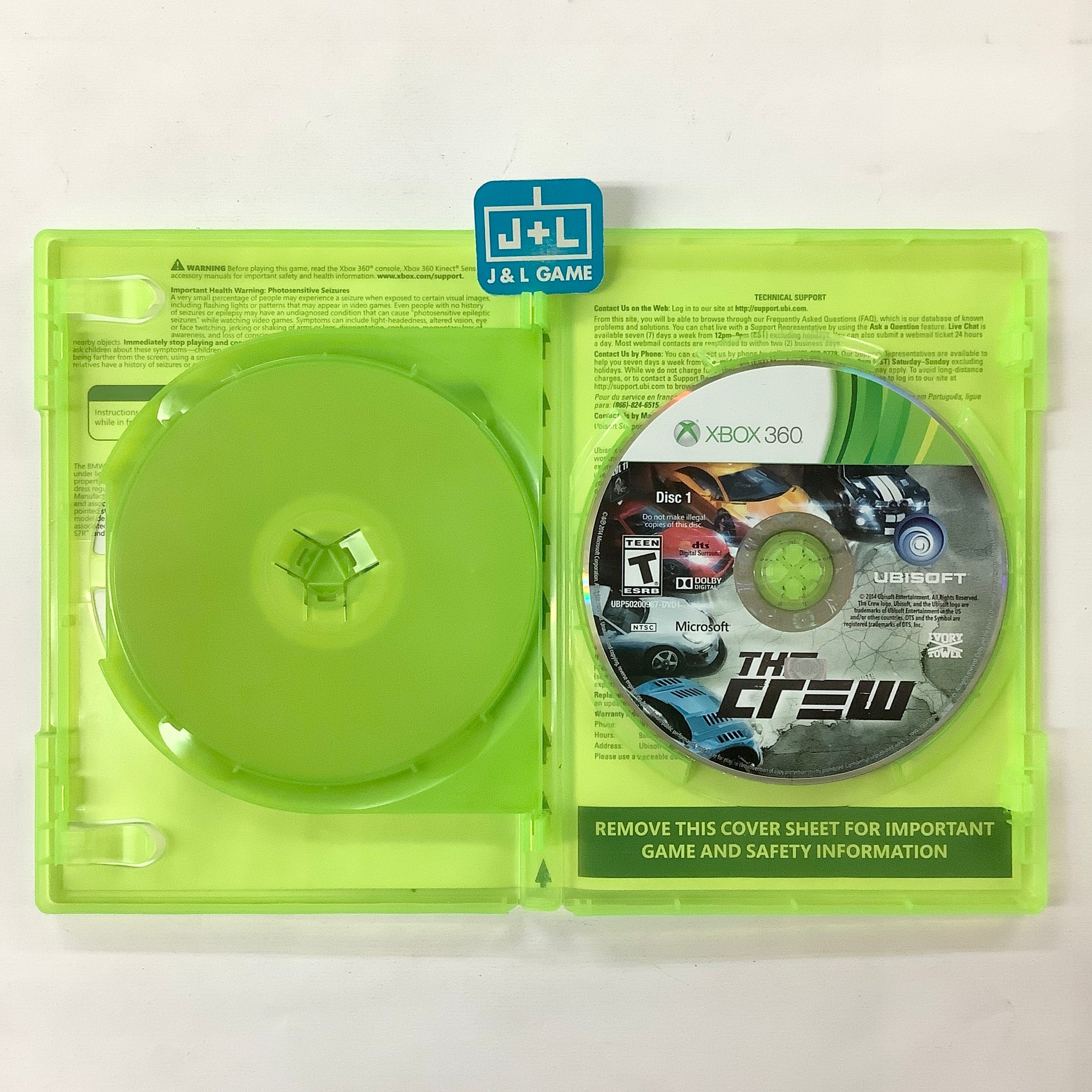 The Crew Xbox 360 Físico Original | Meses sin interés The Crew Xbox 360 Físico Original | Meses sin interés