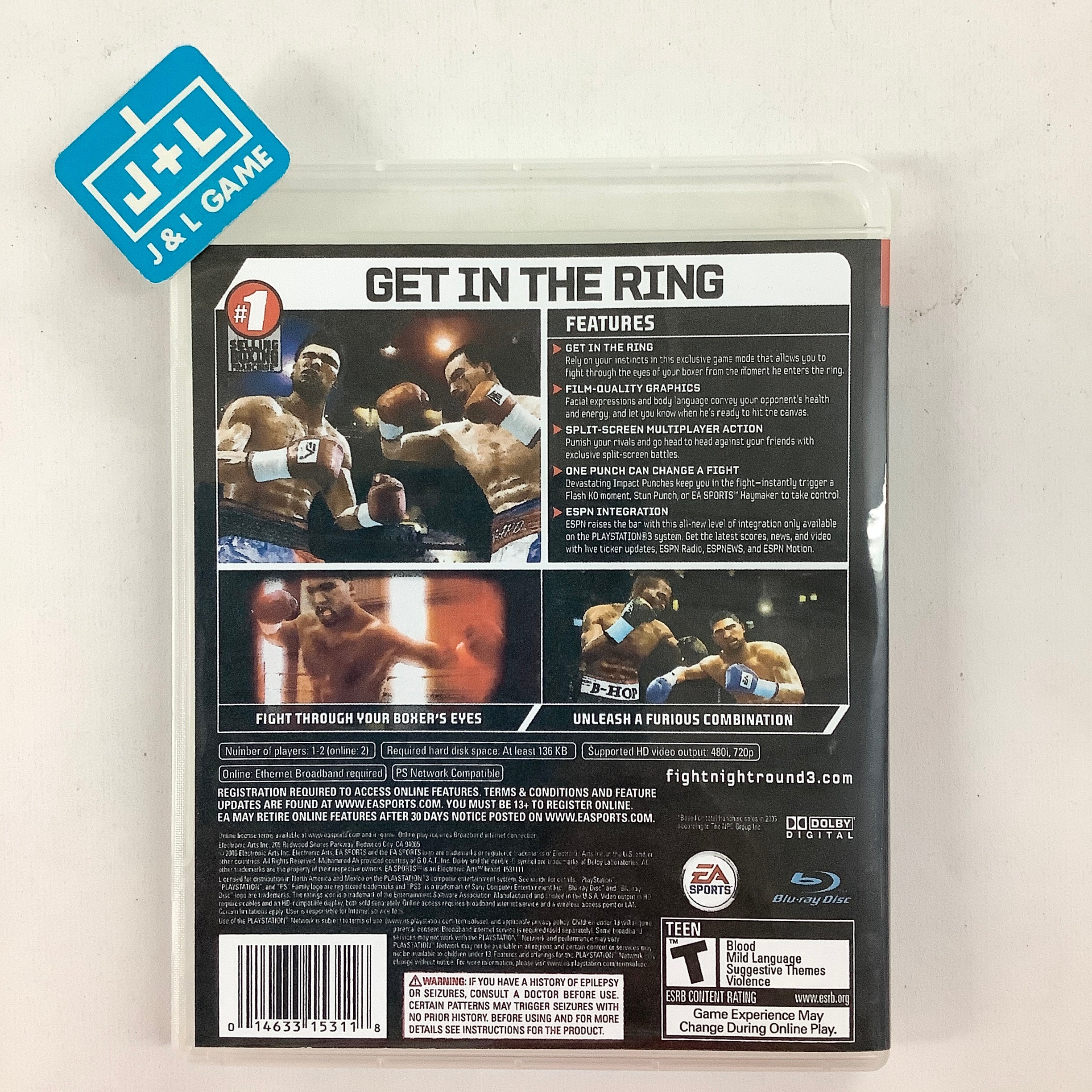 Ea Sports Fight Night Round 3 Ps3 | Cuotas sin interés Ea Sports Fight Night Round 3 Ps3 | Cuotas sin interés
