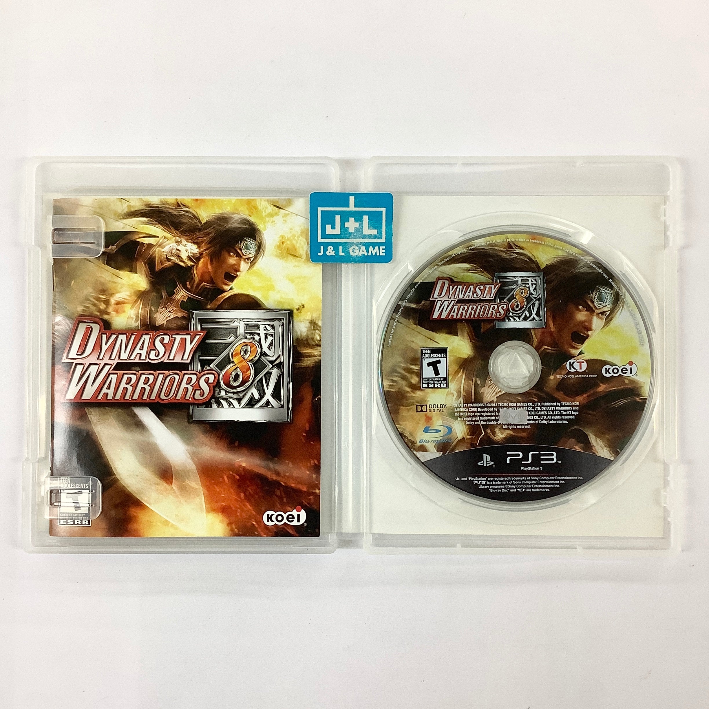 Dynasty Warriors 8 - (PS3) PlayStation 3 [Pre-Owned] Video Games Tecmo Koei Games   