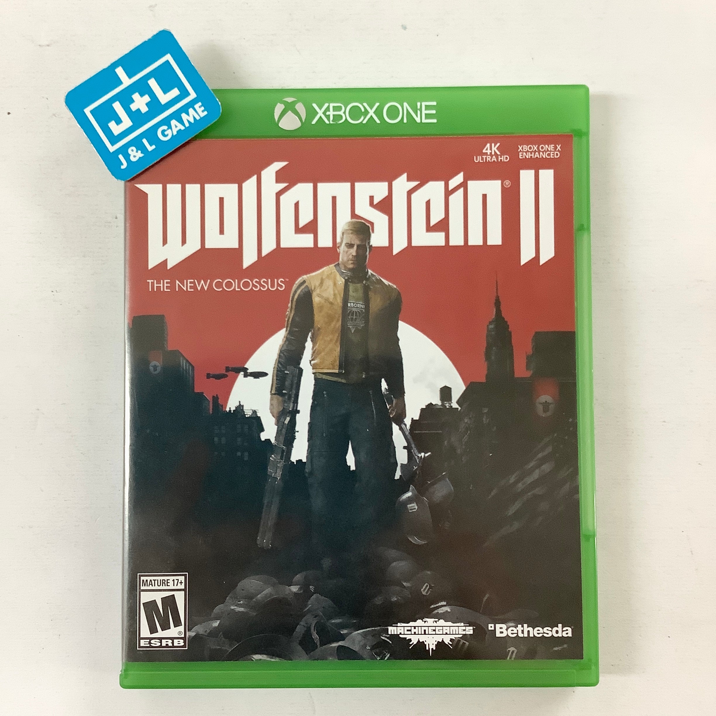 Wolfenstein II: The New Colossus - (XB1) Xbox One [Pre-Owned] Video Games Bethesda   