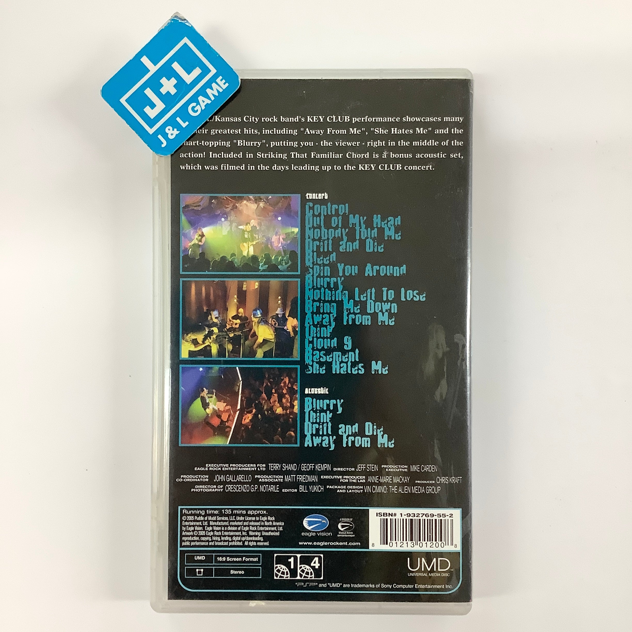 Puddle of Mudd - Striking That Familiar Chord - PSP UMD Video [Pre-Owned] Home Sony Pictures