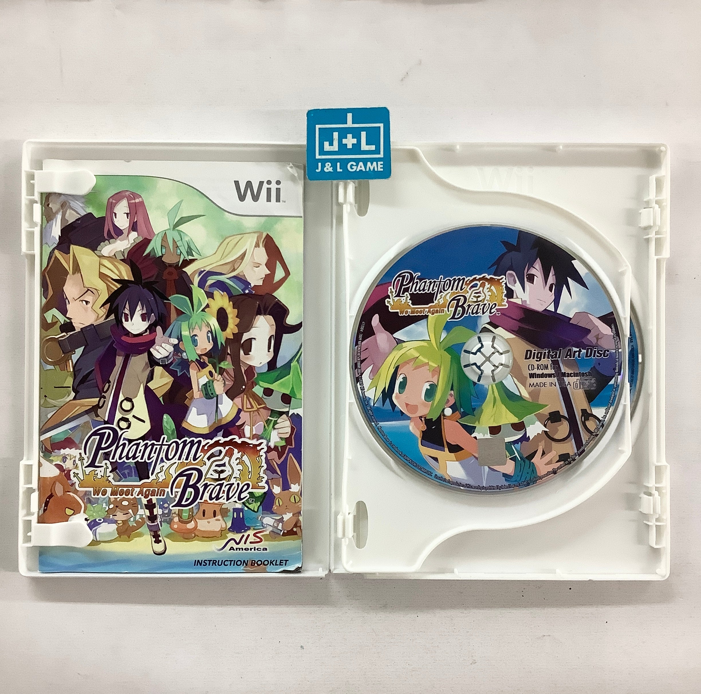 Phantom Brave: We Meet Again - Nintendo Wii [Pre-Owned] Video Games NIS America