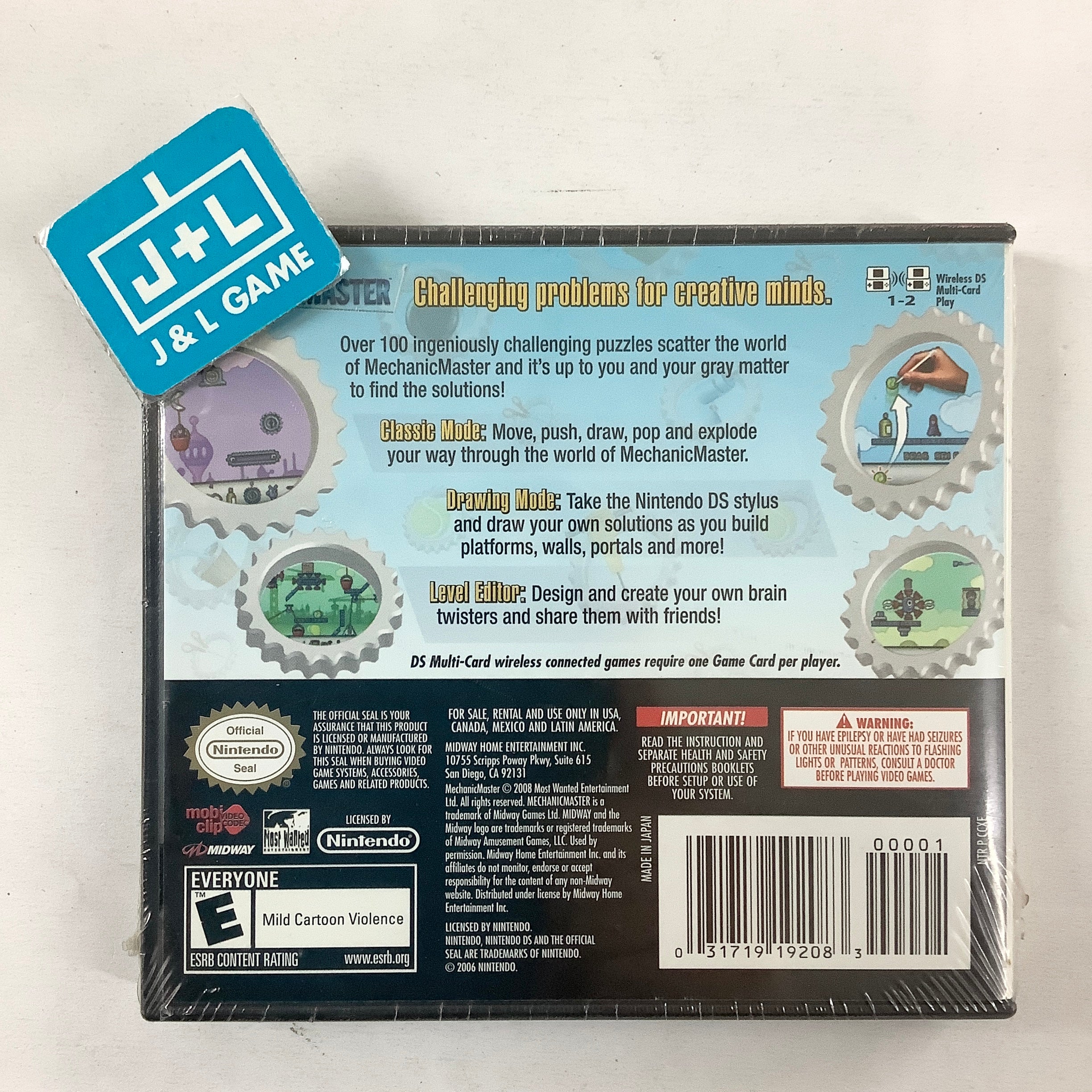 Mechanic Master - (NDS) Nintendo DS Video Games Midway   