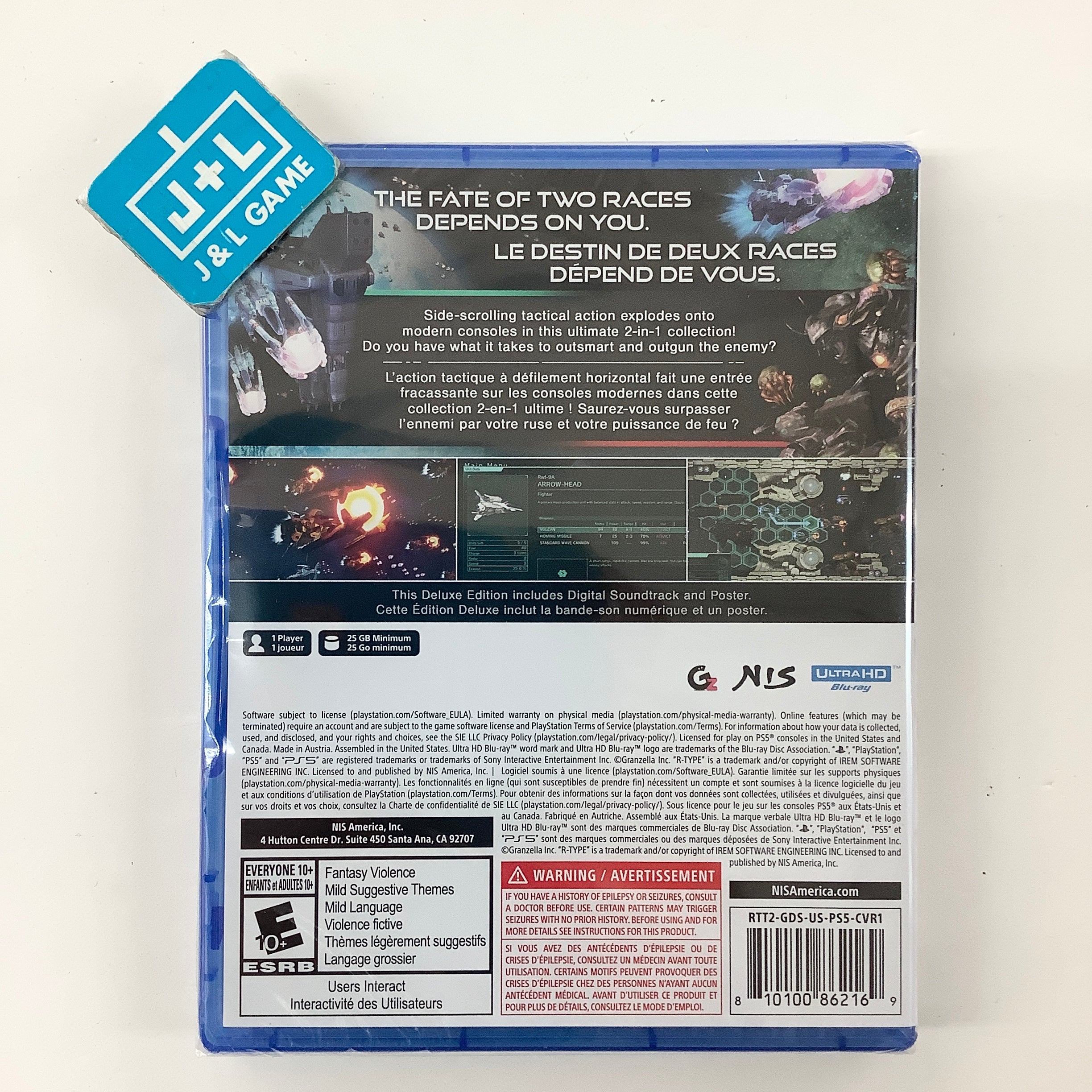 R-Type Tactics I & II Cosmos - (PS5) PlayStation 5 Video Games NIS America