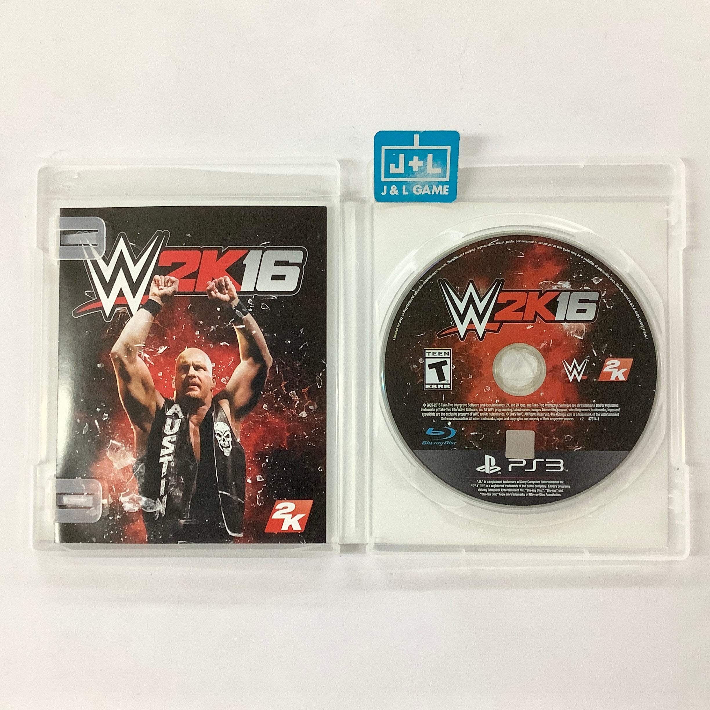 WWE 2K16 - (PS3) PlayStation 3 [Pre-Owned] Video Games 2K Sports   