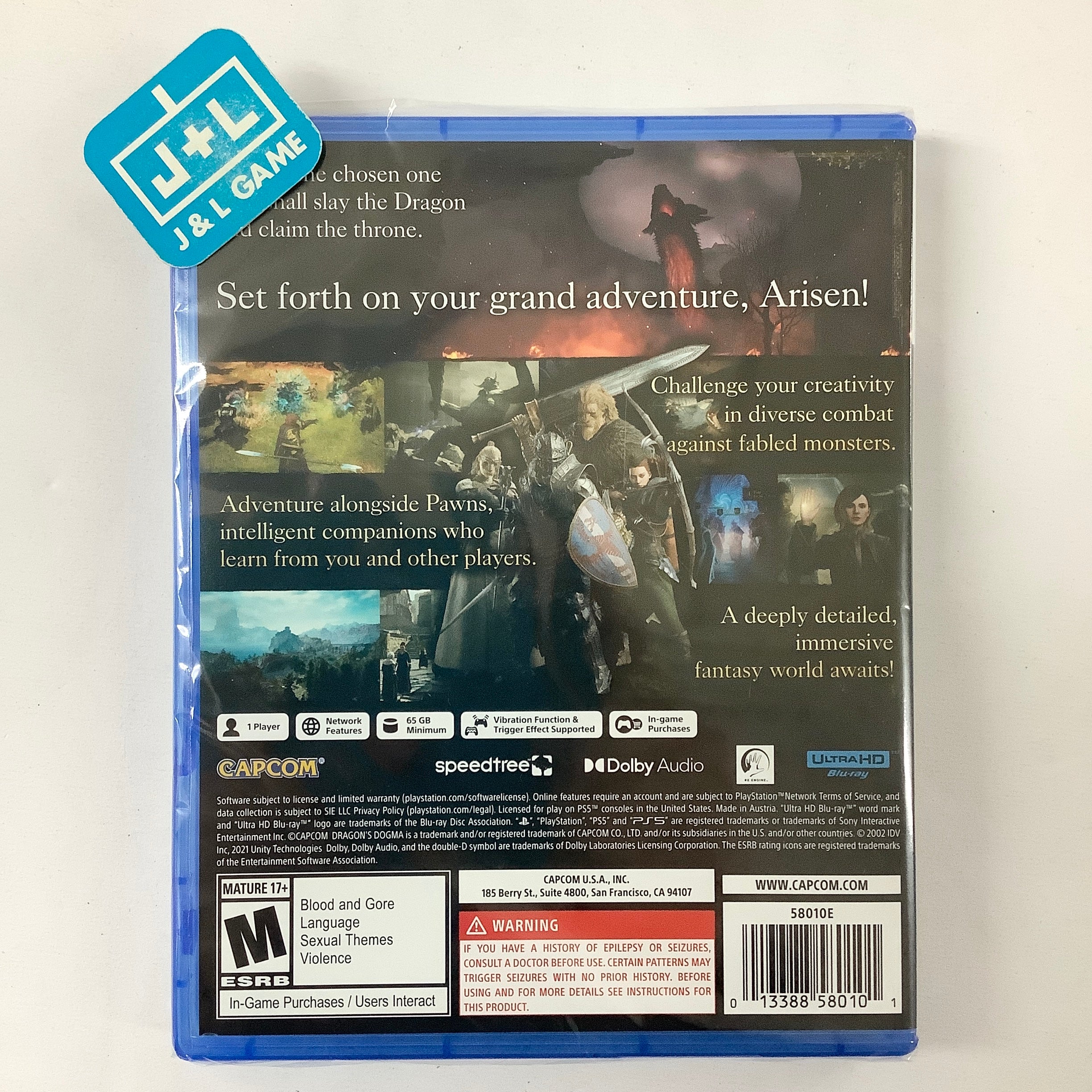 Dragon's Dogma 2 - (PS5) PlayStation 5 Video Games Capcom   