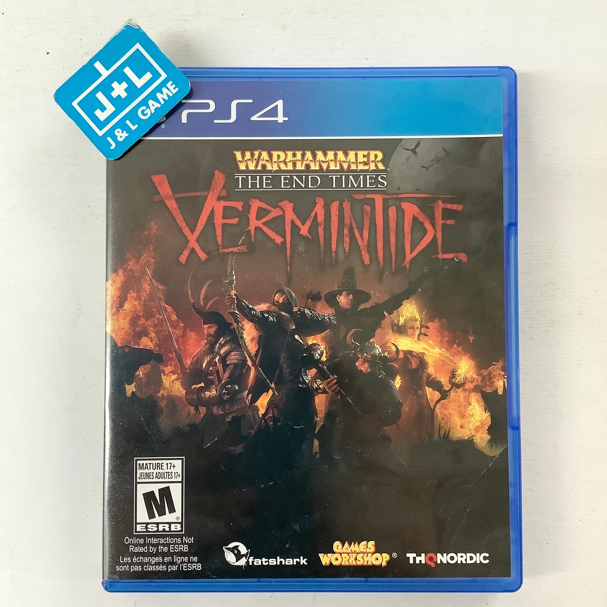 Warhammer: The End Times - Vermintide - (PS4) PlayStation 4 [Pre-Owned] Video Games THQ Nordic