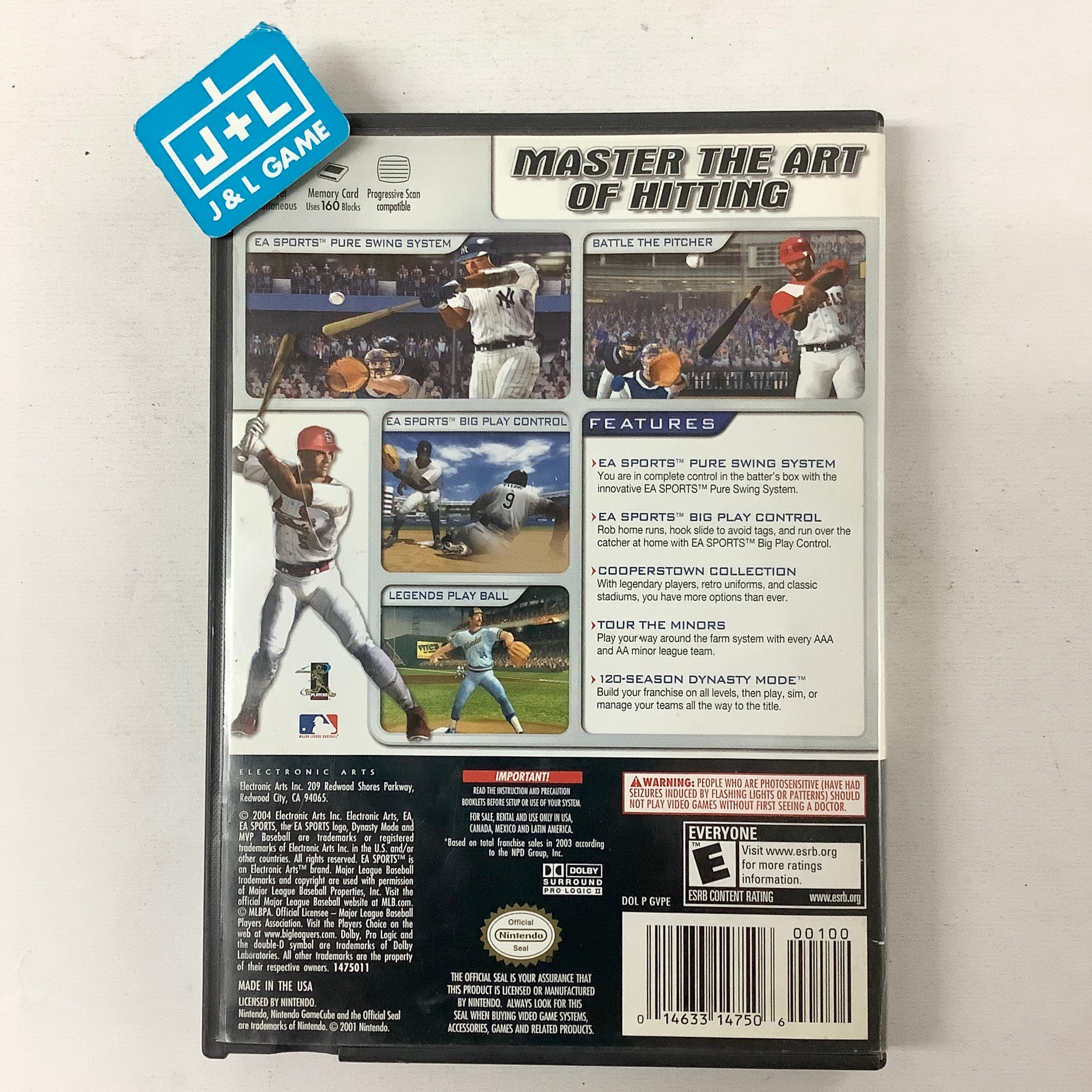 MVP Baseball 2004 - (GC) GameCube [Pre-Owned] Video Games EA Sports   