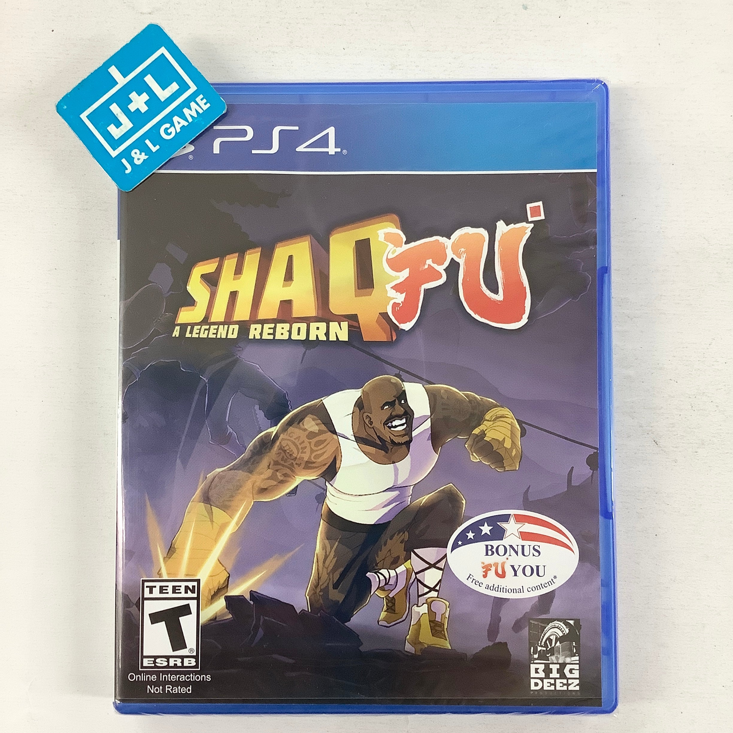 Shaq Fu: A Legend Reborn - (PS4) PlayStation 4 Video Games Wired Productions