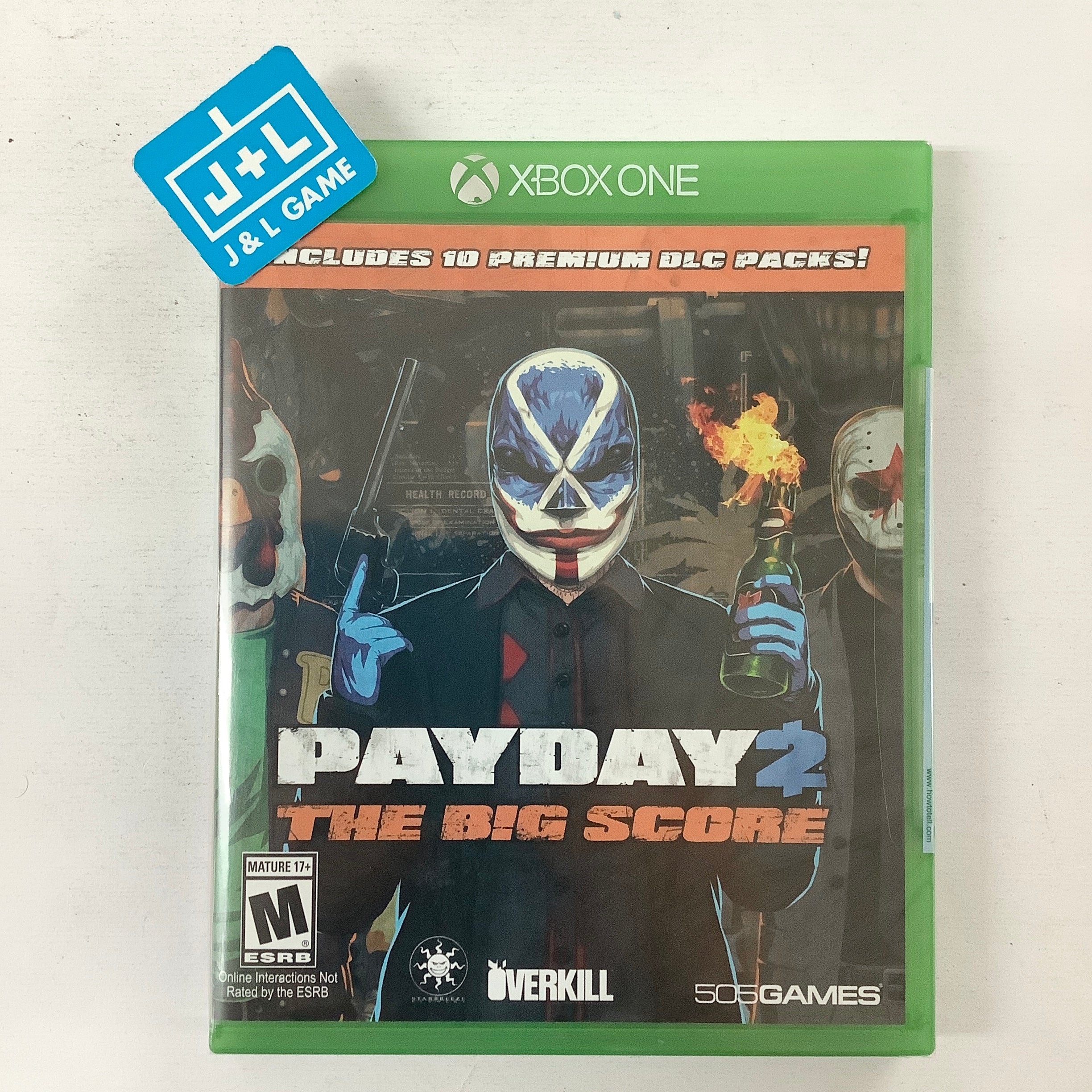 Payday 2: The Big Score - (XB1) Xbox One Video Games 505 Games   
