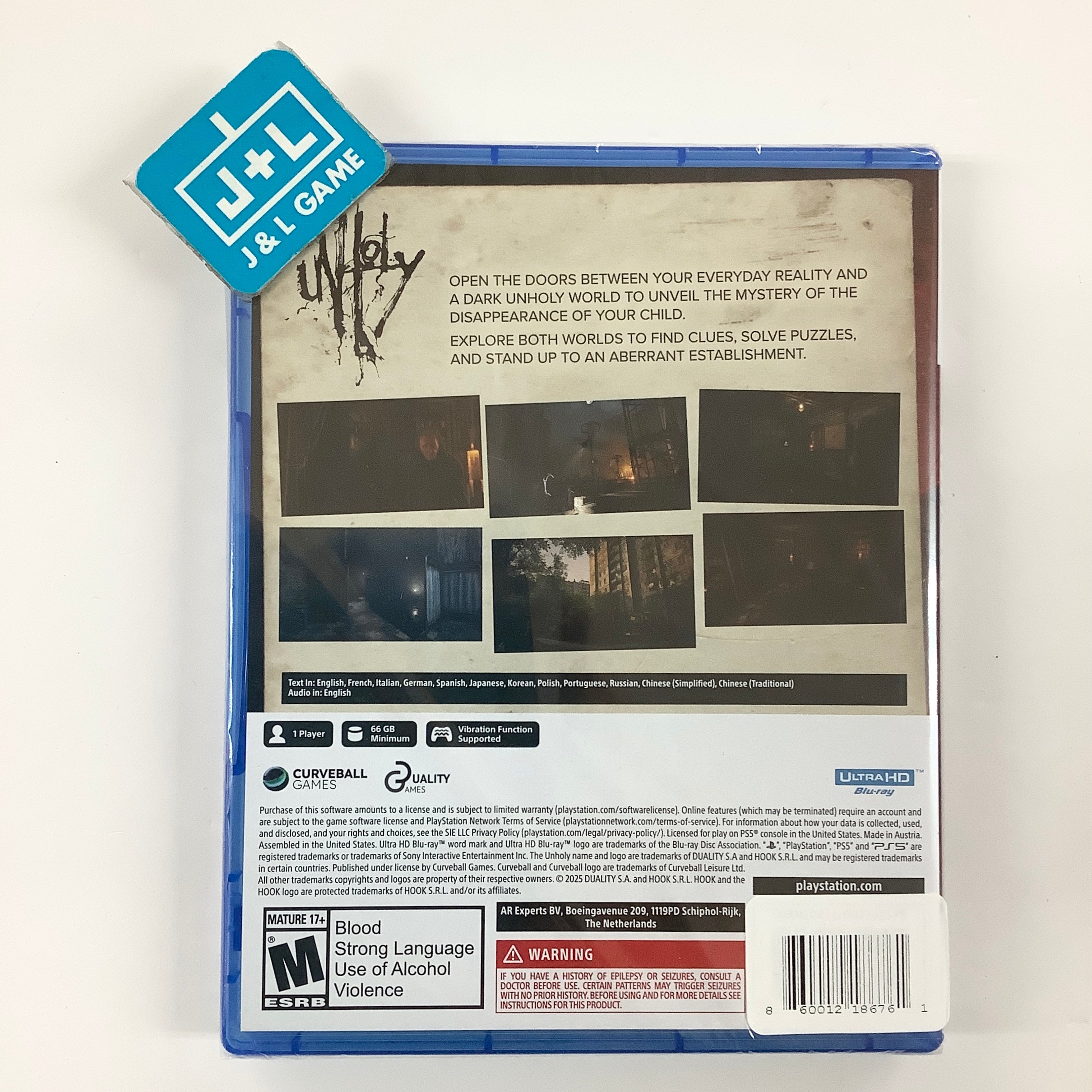 Unholy - (PS5) PlayStation 5
