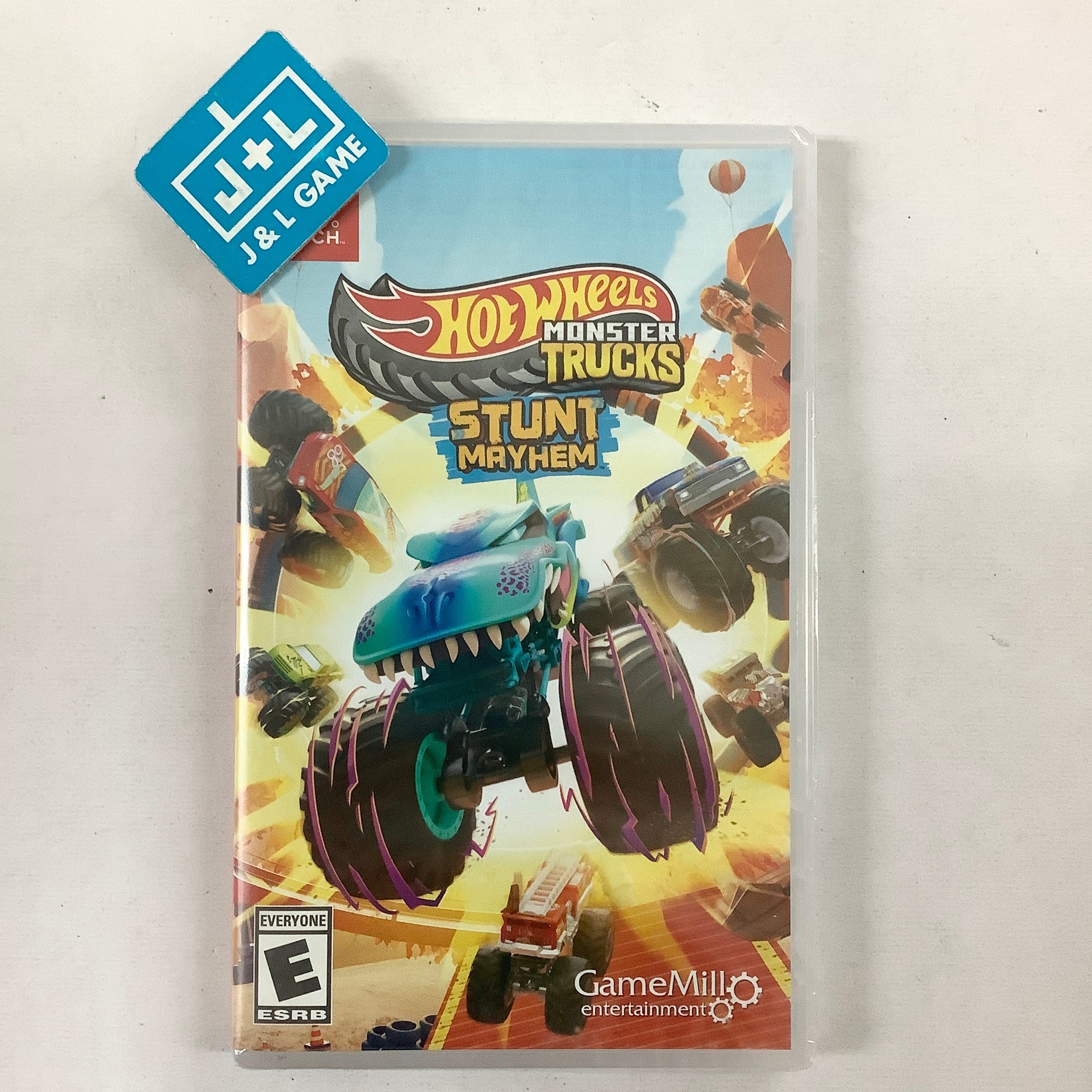 Hot Wheels Monster Trucks: Stunt Mayhem - (NSW) Nintendo Switch Video Games GameMill Entertainment