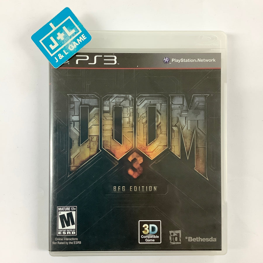 Doom 3 BFG Edition - (PS3) PlayStation 3 [Pre-Owned] Video Games Bethesda Softworks   