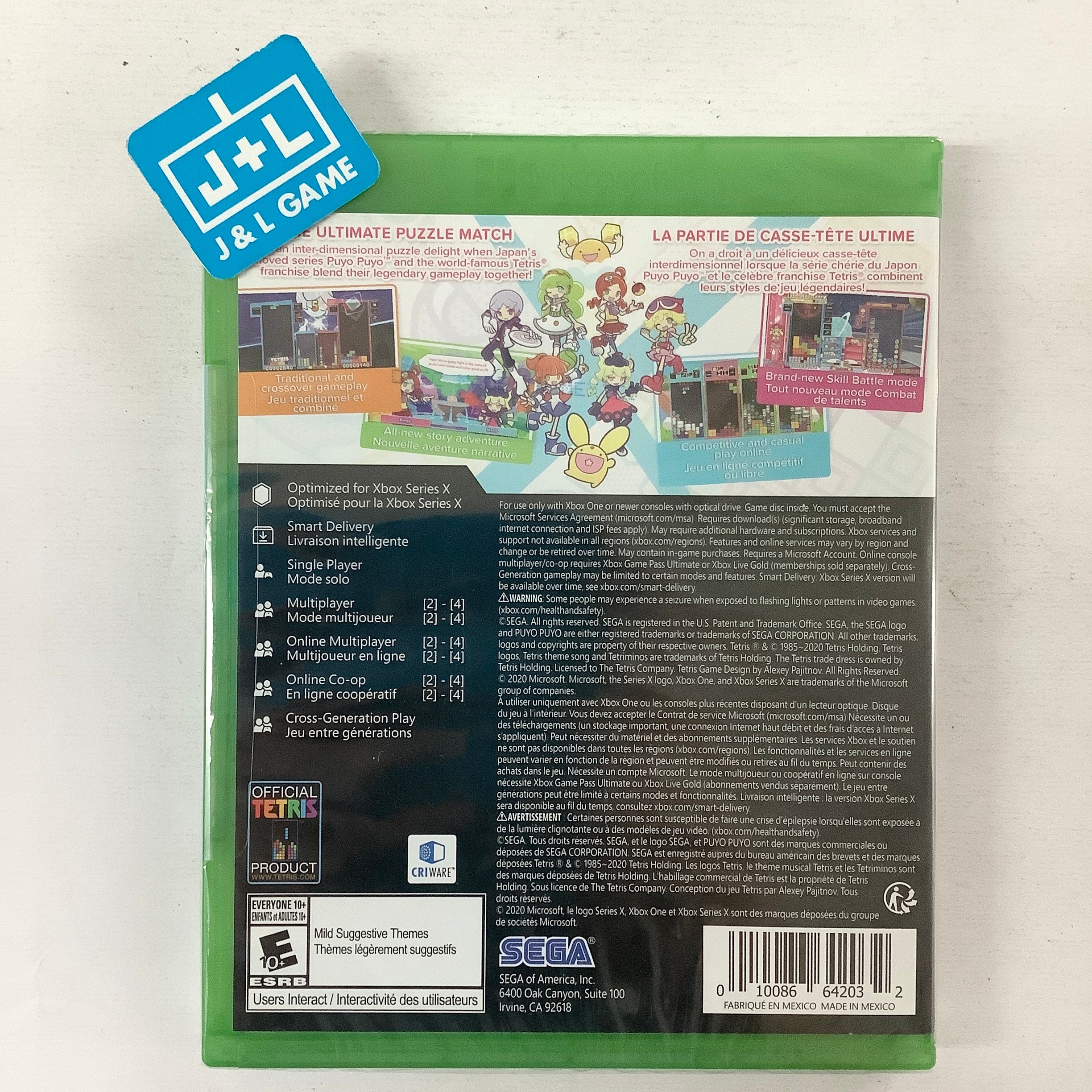 Puyo Puyo Tetris 2: Launch Edition - (XSX) Xbox Series X | J&L Game