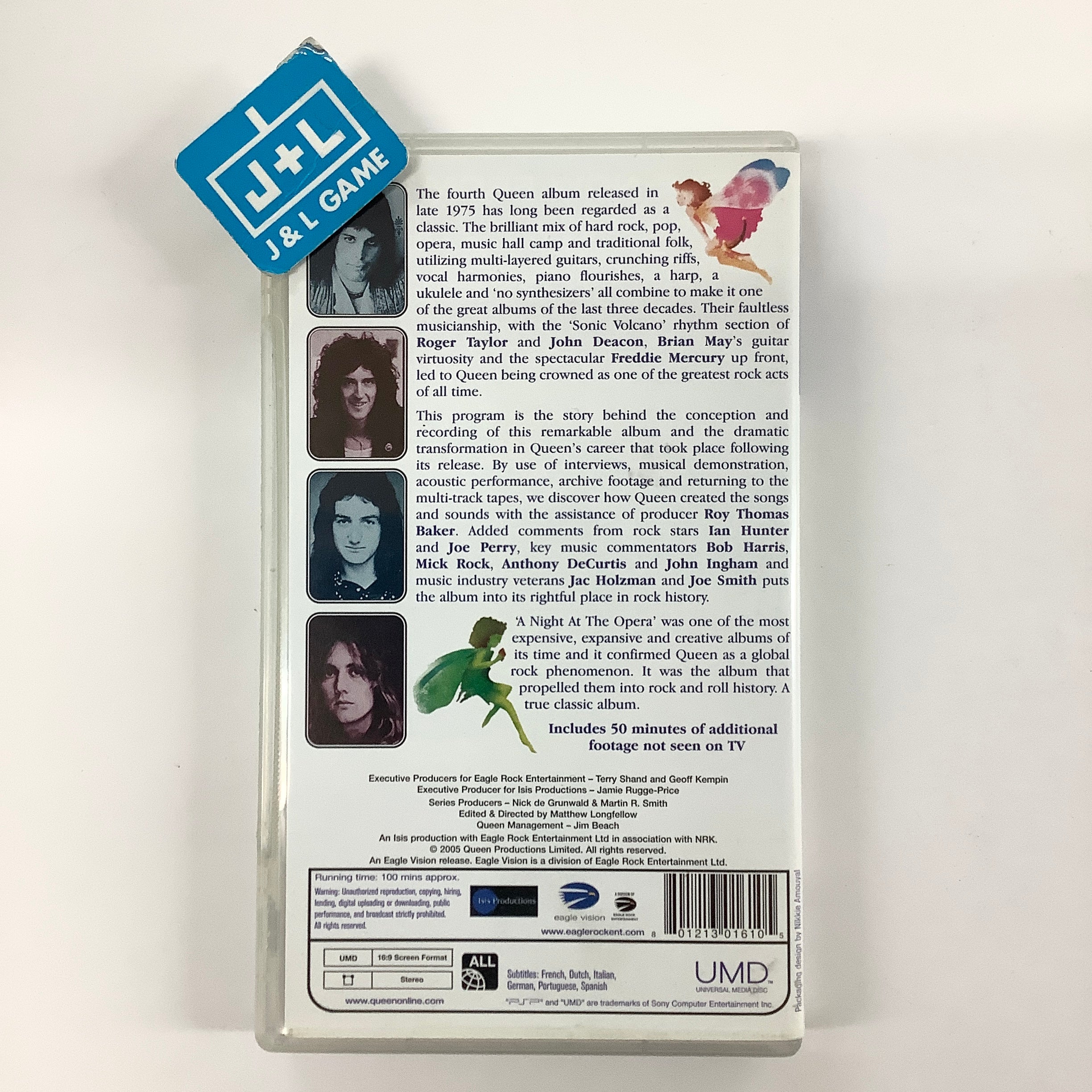 Queen: The Making Of "A Night At The Opera" - PSP UMD Video [Pre-Owned] Home Sony Pictures