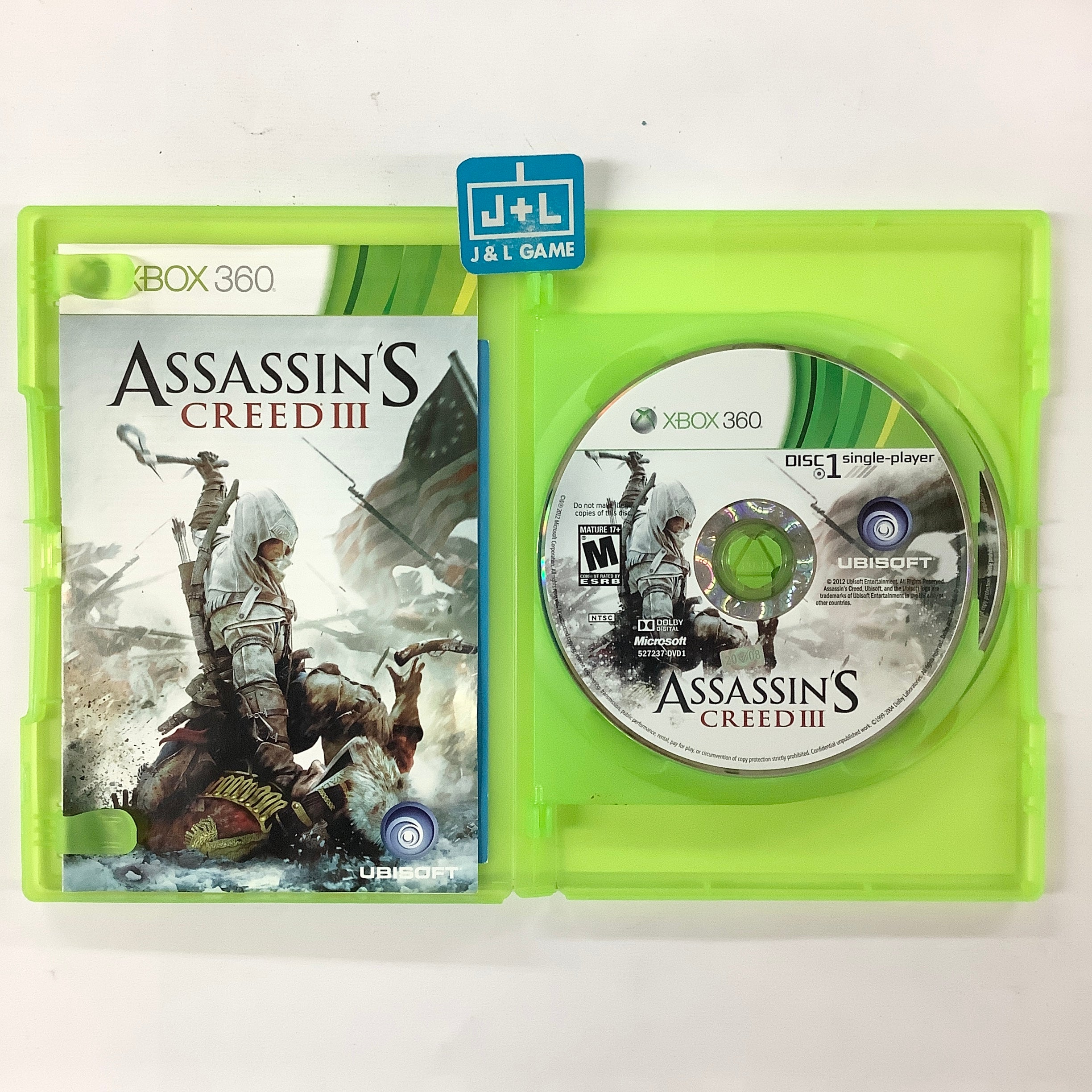 Assassin's Creed III - Xbox 360 [Pre-Owned] Video Games Ubisoft   